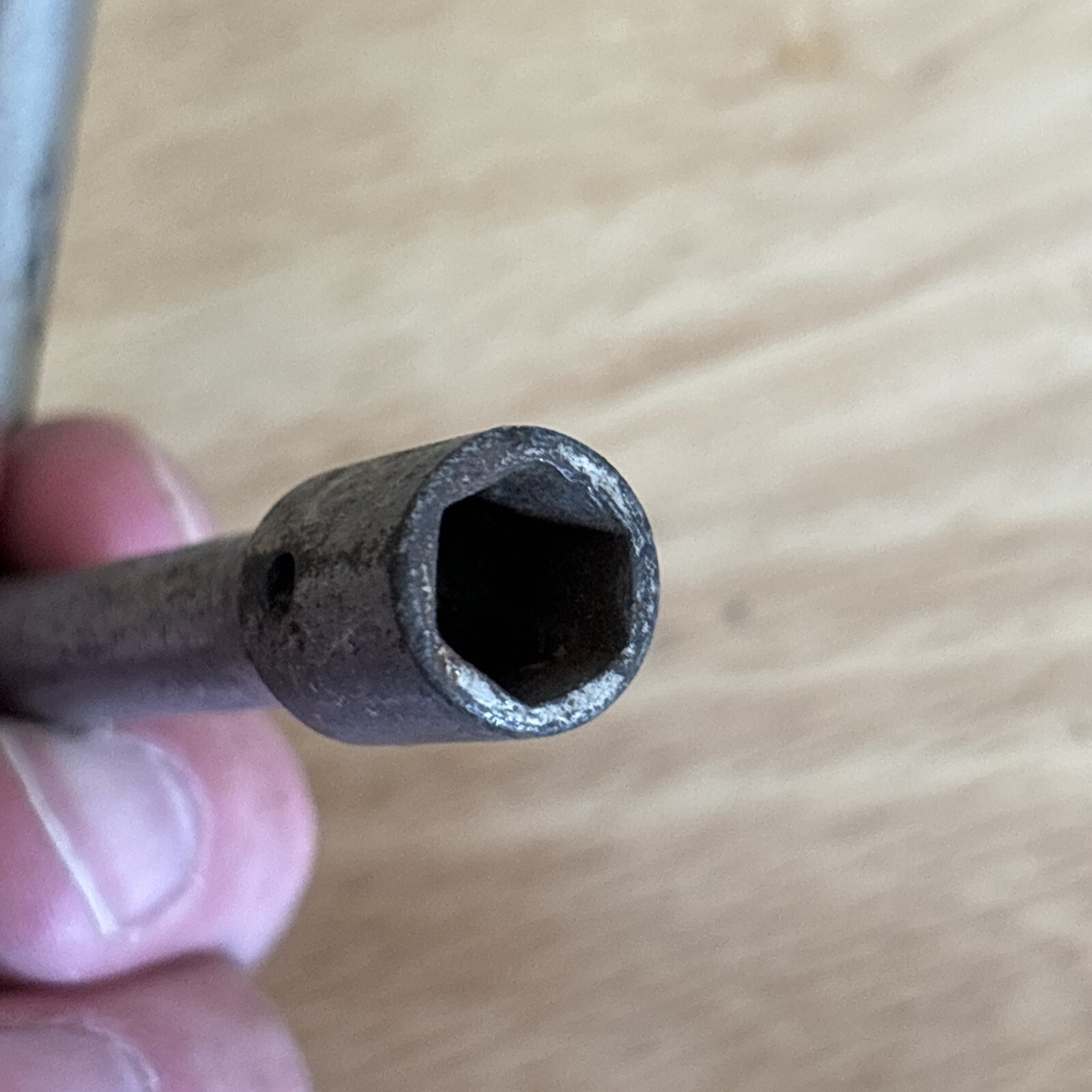 Proto 5/16″ X 3/8″ Brake Bleeder Socket Wrench 6 Point 90 Degree 2009 VTG USA