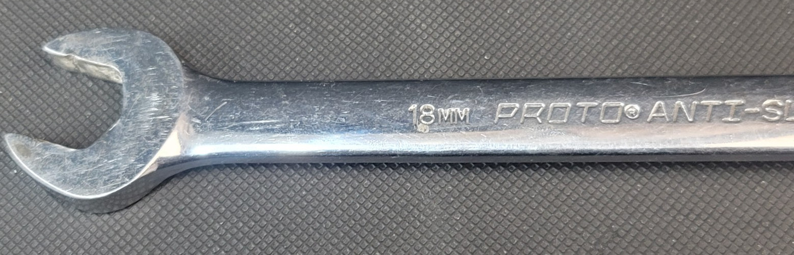 Proto Professional 18mm Metric 12 Point Combination Wrench 1218M-T500