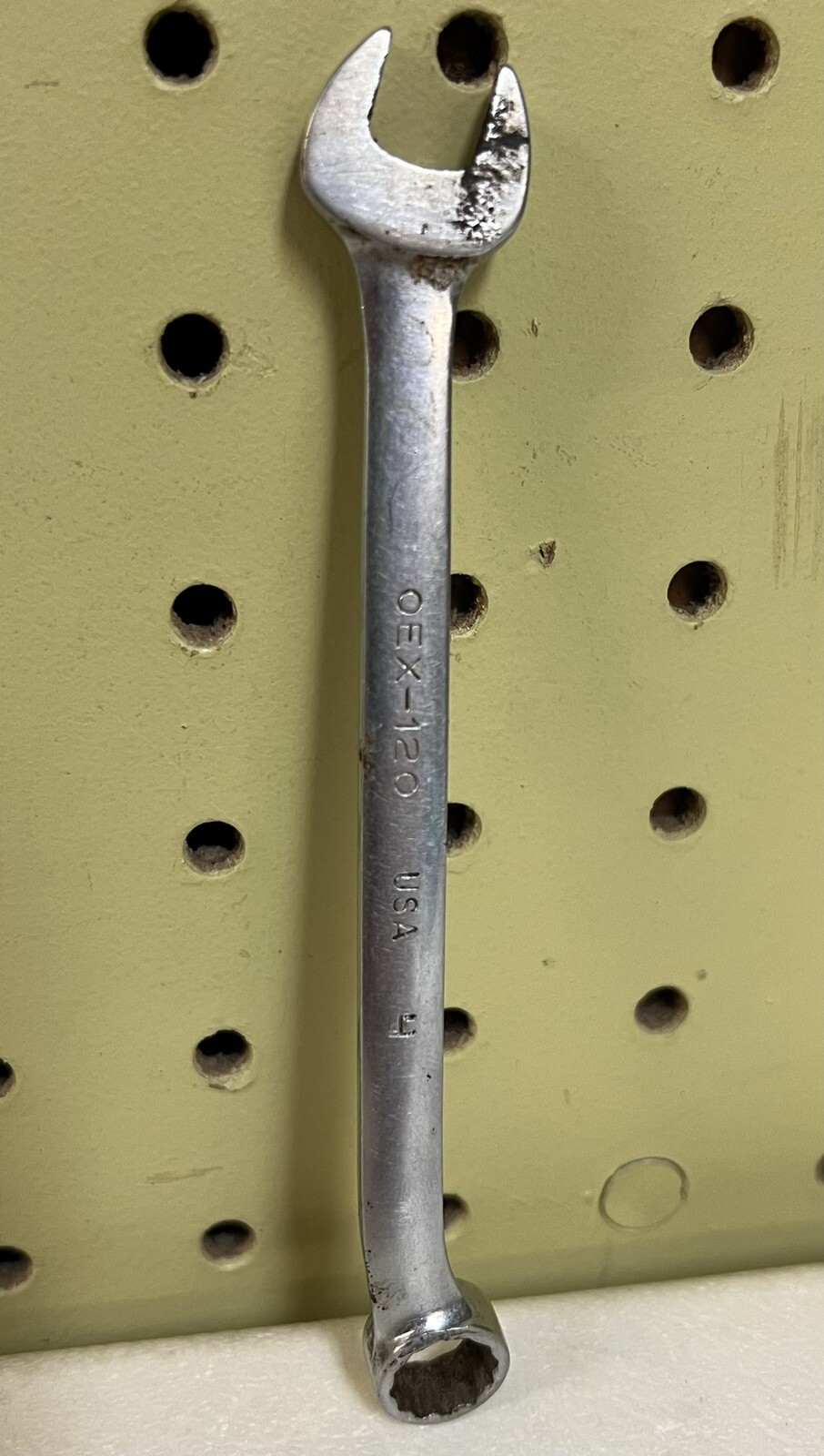 SNAP-ON OEX120 Snap on Wrench 3/8″ SAE Combination Short 12 Point Made in USA
