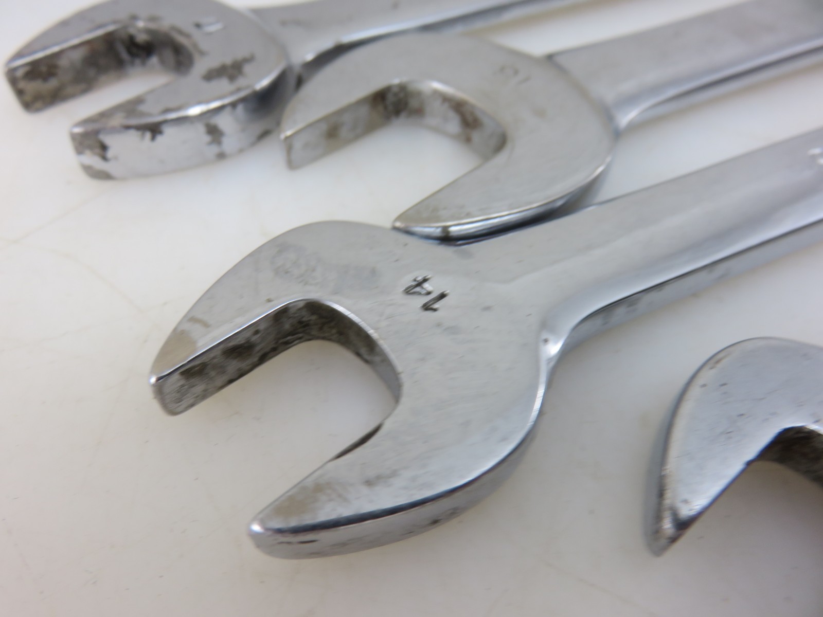 Snap-On OEXM SHORT Metric Combination Wrench 9mm-18mm 7pc Set Made In USA