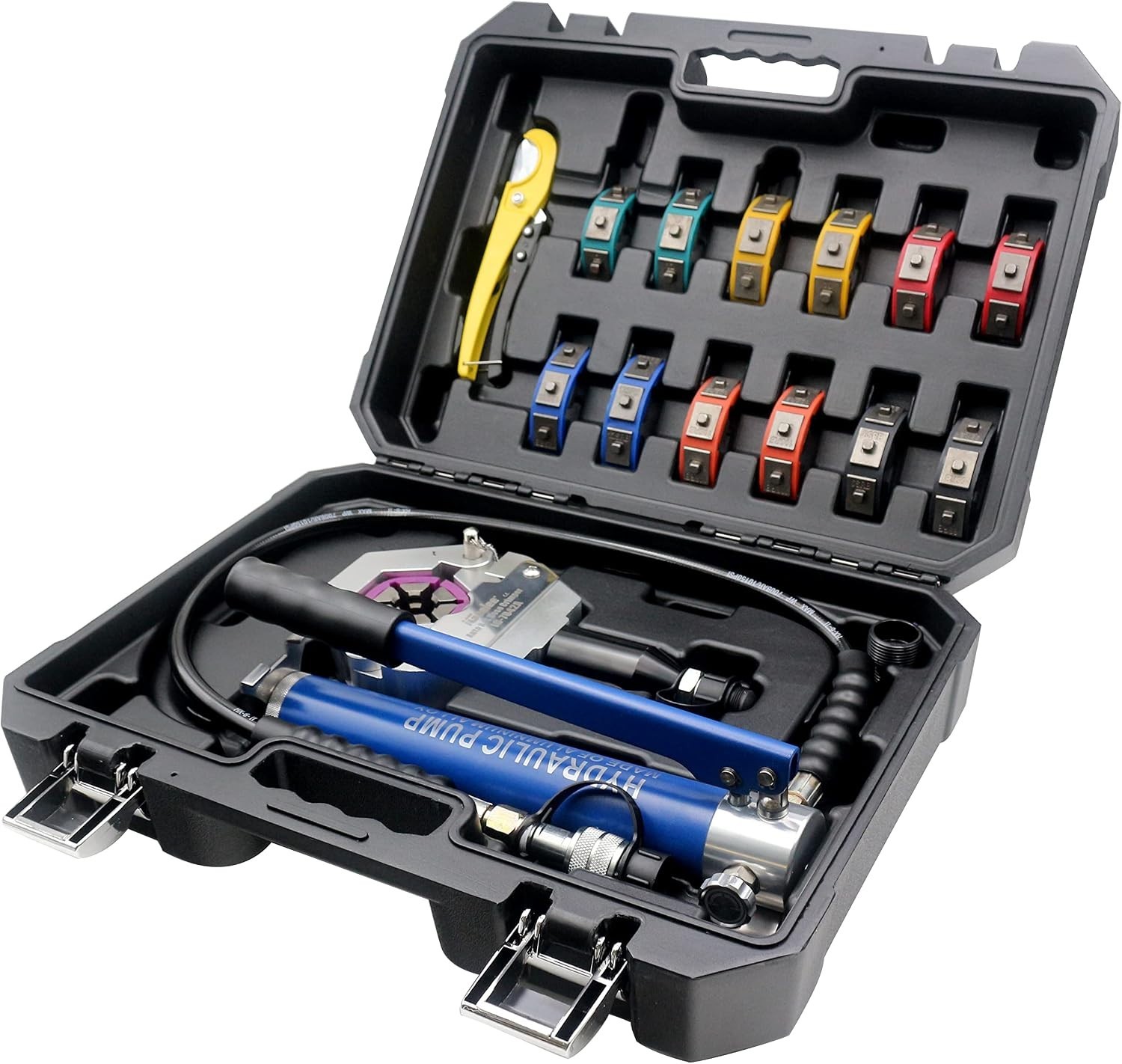 Versatile A/C Hose Crimper with Aluminum Handle – Ideal for Workshops & On-site