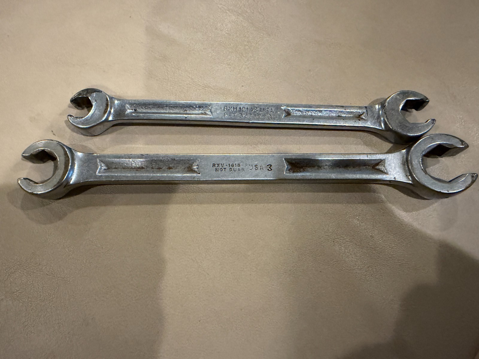 Snap-On Double Flare Nut Line Wrenches SAE( 1/2″-9/16″, & 3/8″-7/16″)