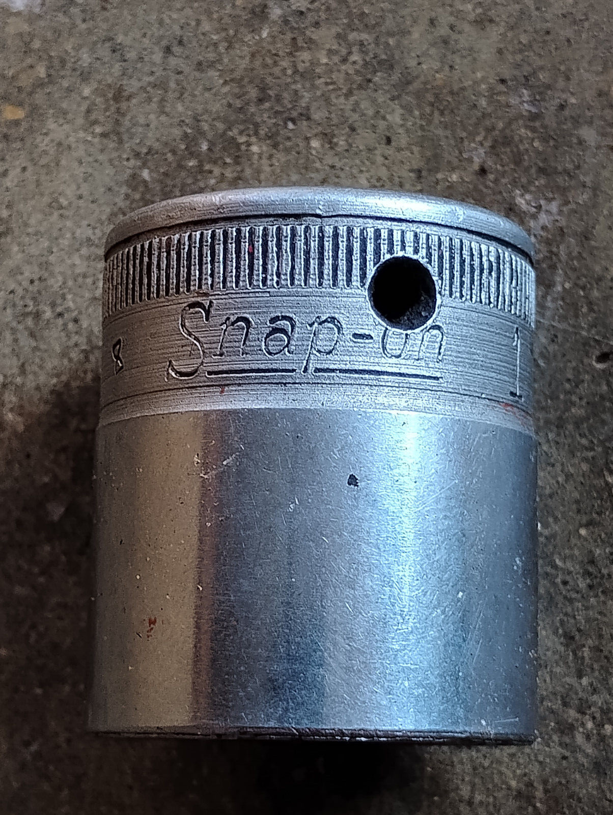 Vtg Snap On SW-320- 1/2 inch drive 1” 12 point socket Made In USA