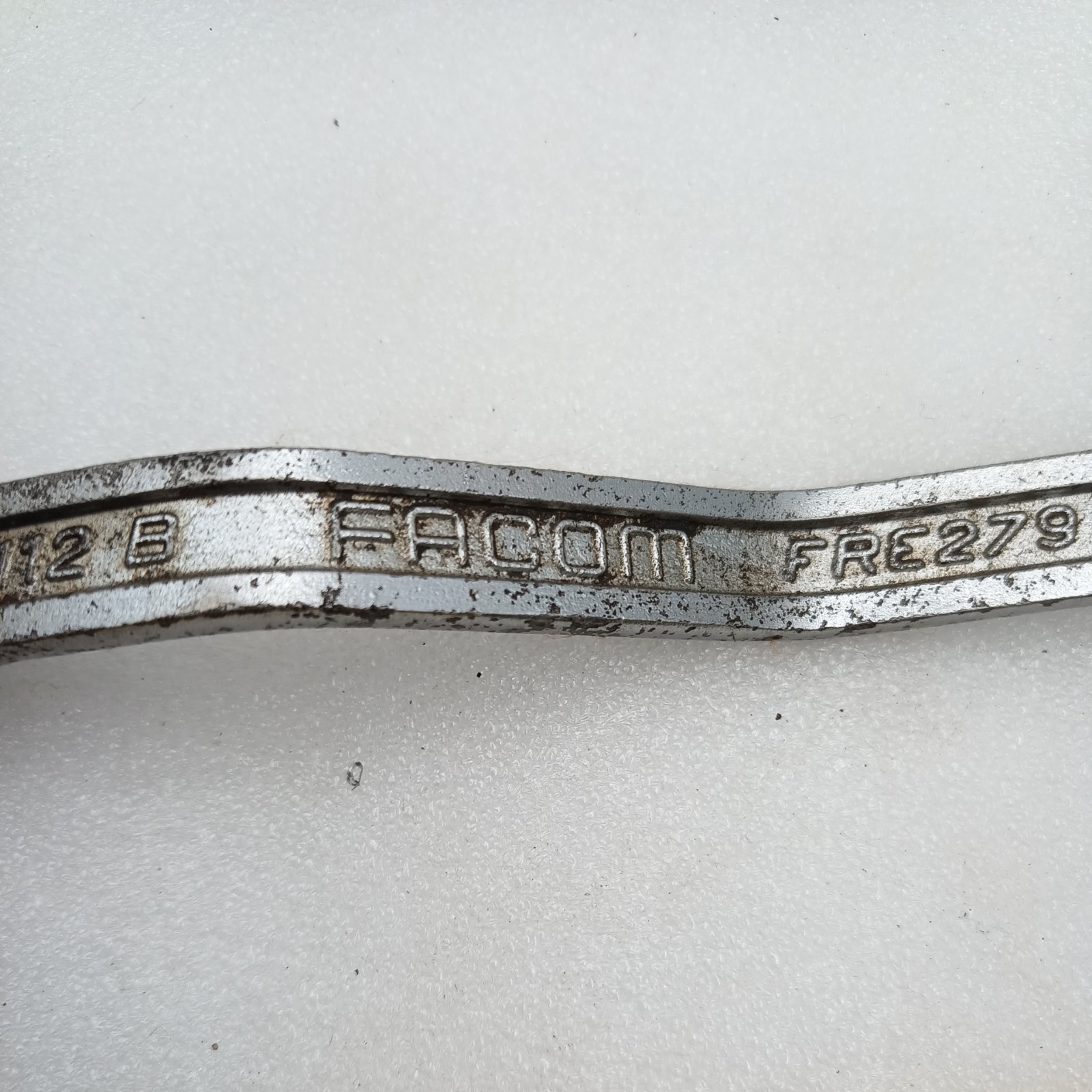 Facom 10mm T112B FRE279 01 Cranked Brake Spanner. Square & Open End Obstruction