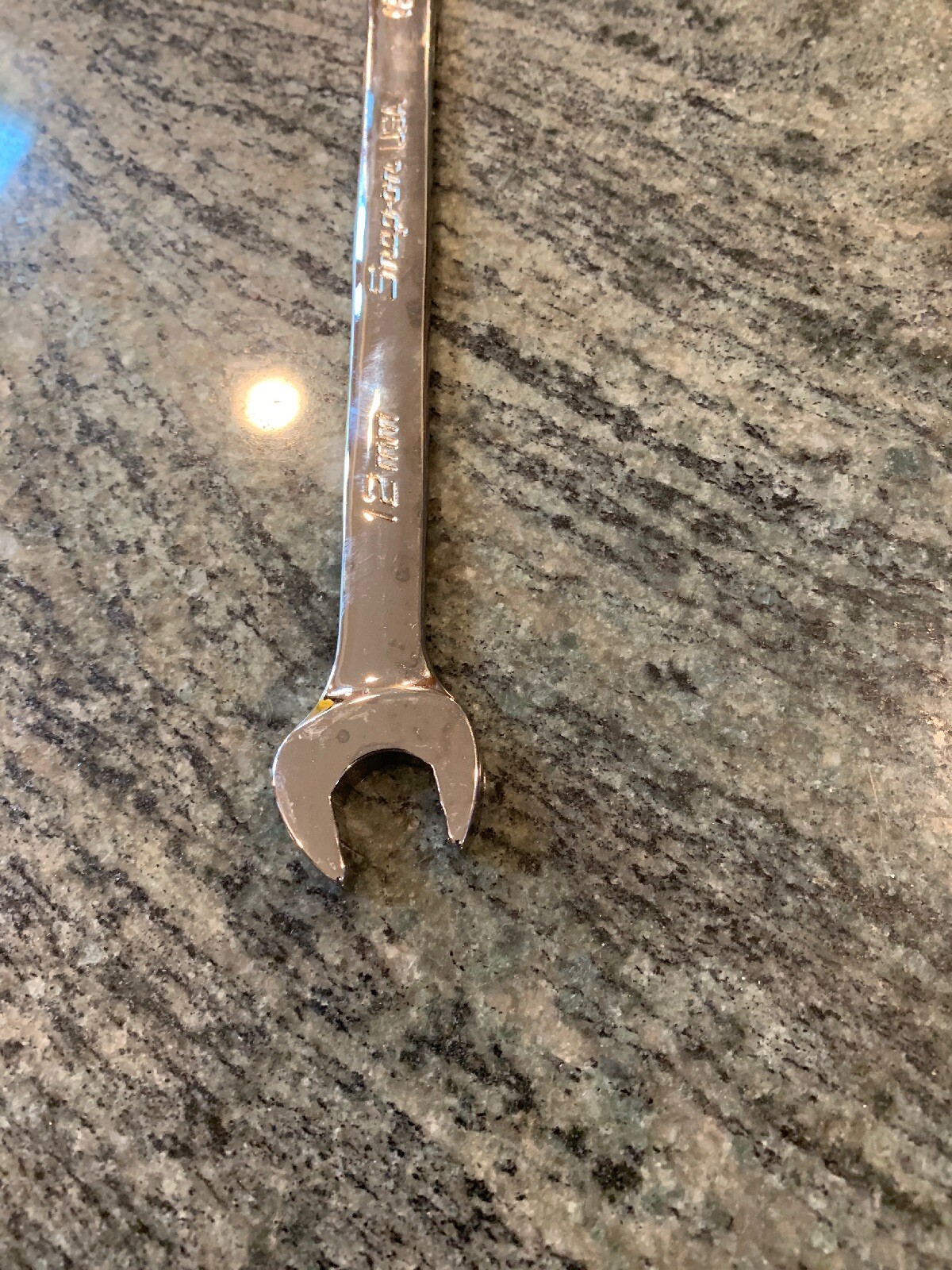 Snap-On soexm12 12mm 12 point chrome metric combination wrench