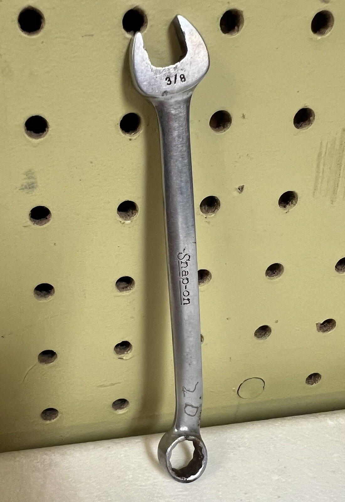 SNAP-ON OEX120 Snap on Wrench 3/8″ SAE Combination Short 12 Point Made in USA