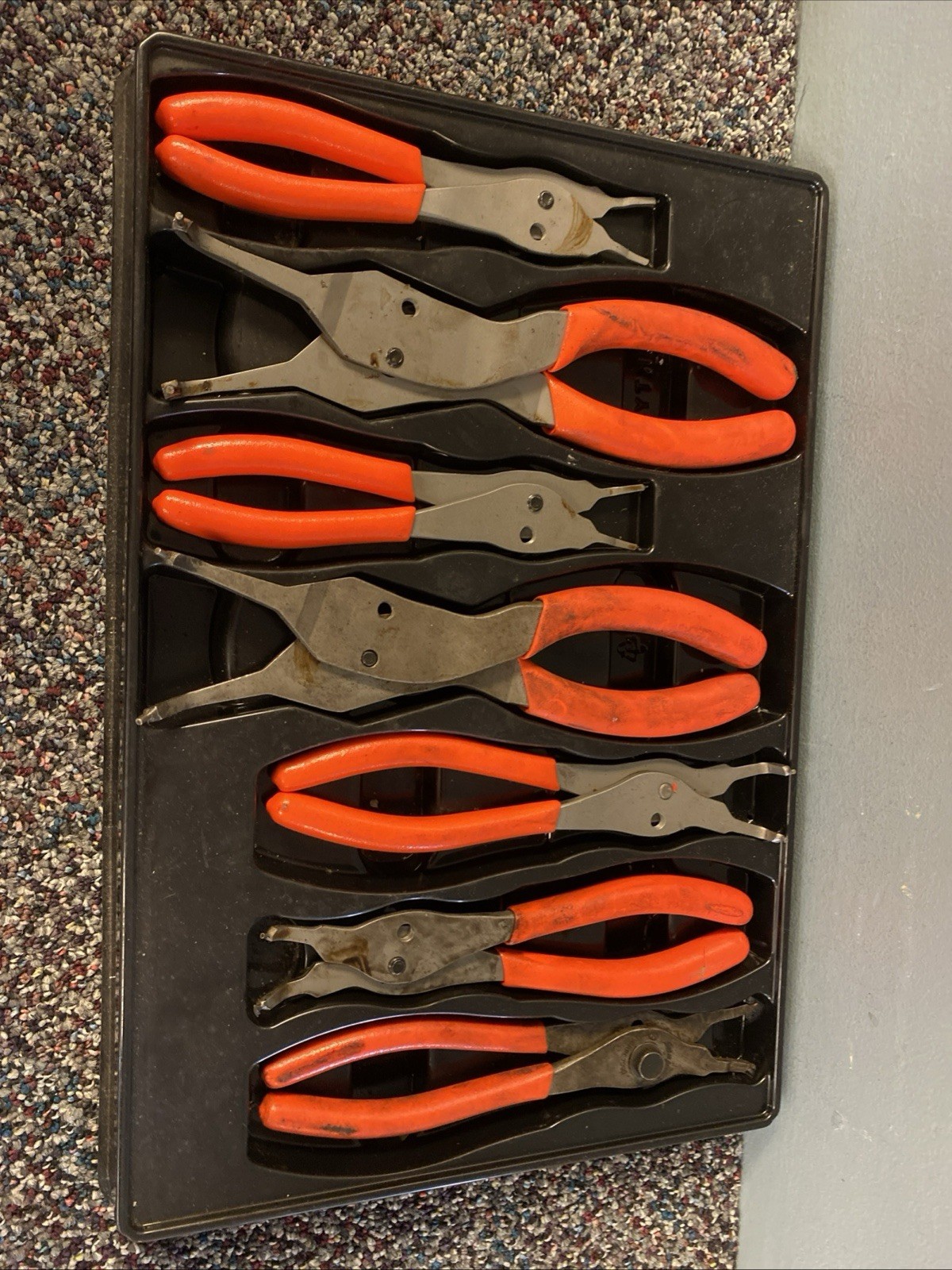 Snap On 7Pc Snap Ring Pliers Set SRPCR107