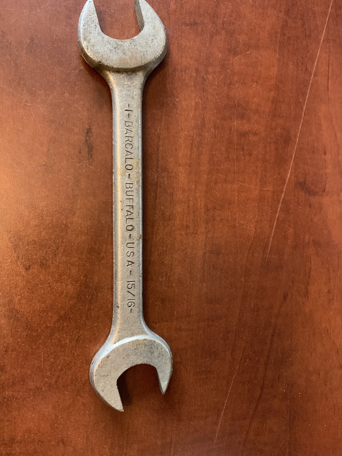 BARCALO BUFFALO OPEN END WRENCH 1″ – 15/16″ 9 inches USA VINTAGE