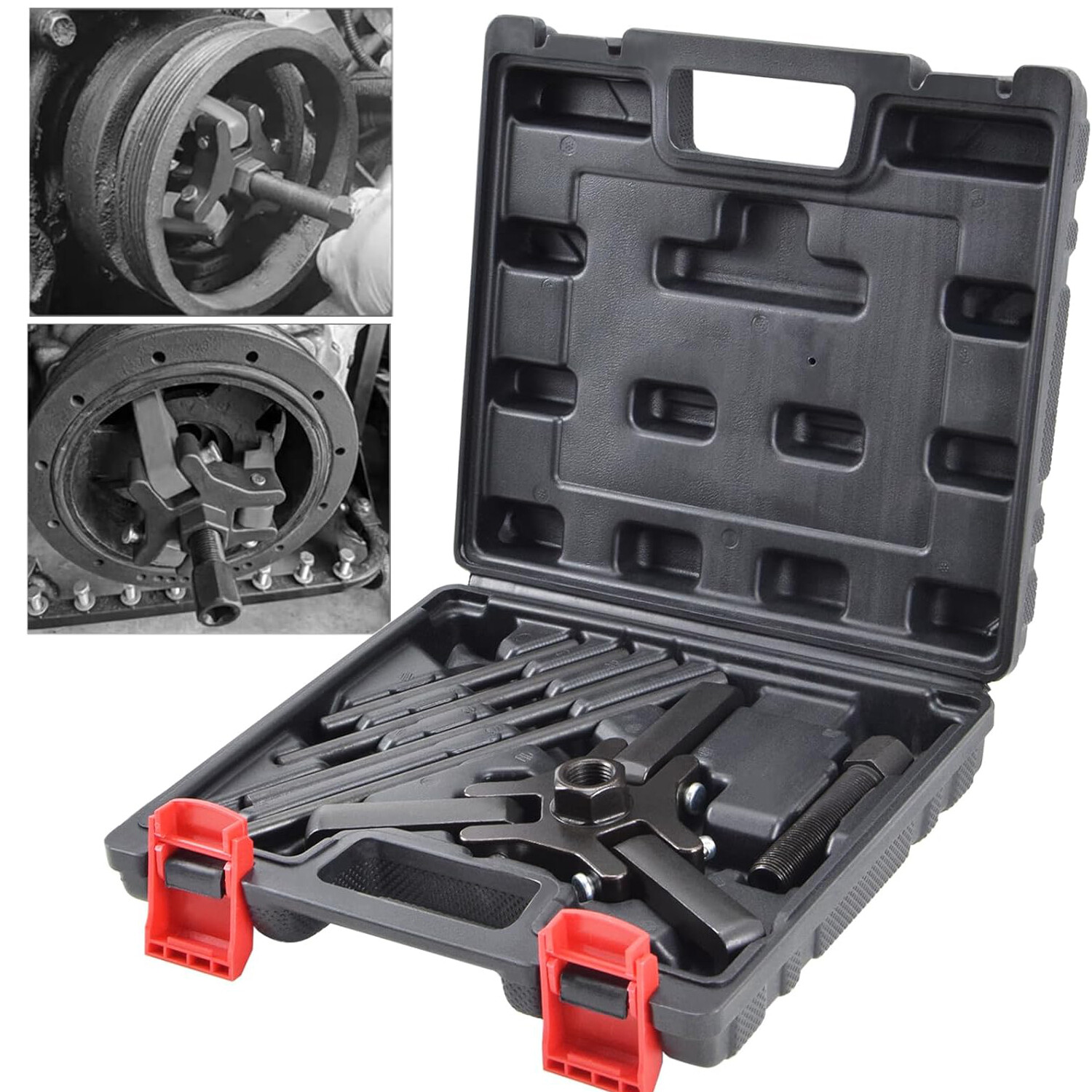 Harmonic Damper Pulley Puller Set for Harmonic Balancer Removal on Chrysler GM