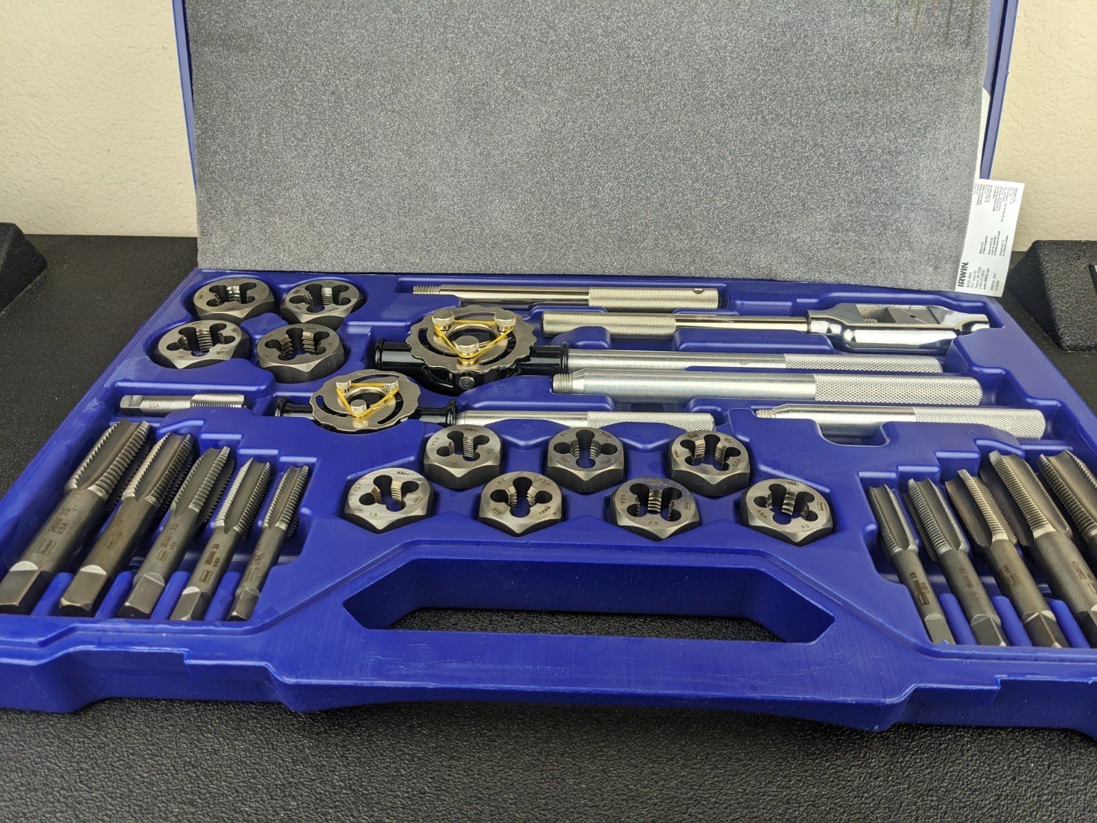 #bo940 Irwin Hanson NEW 97311 Tap And Die Set 14Mm-24Mm