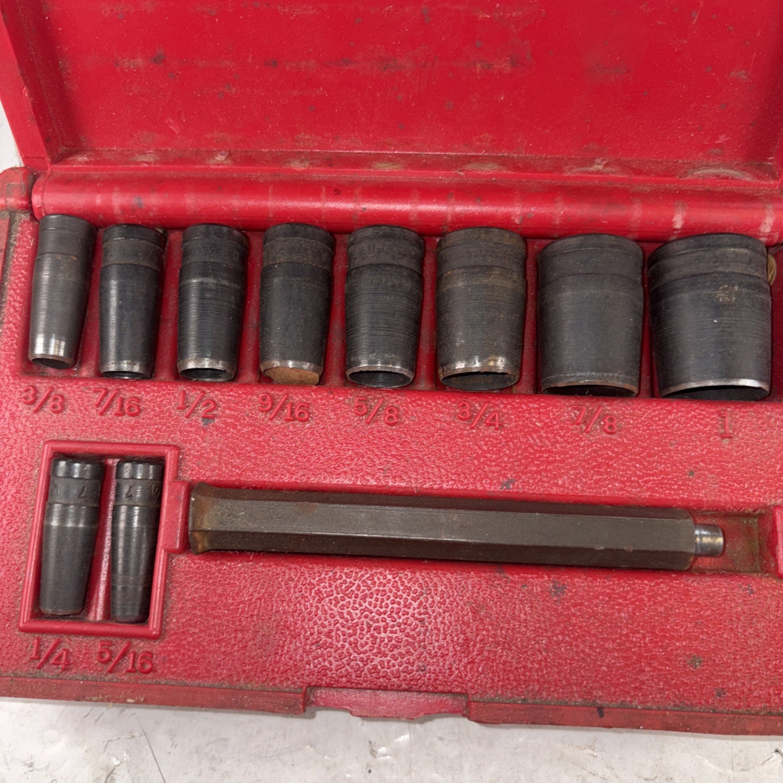 Blue Point 11 piece gasket punch set part number PGH8A