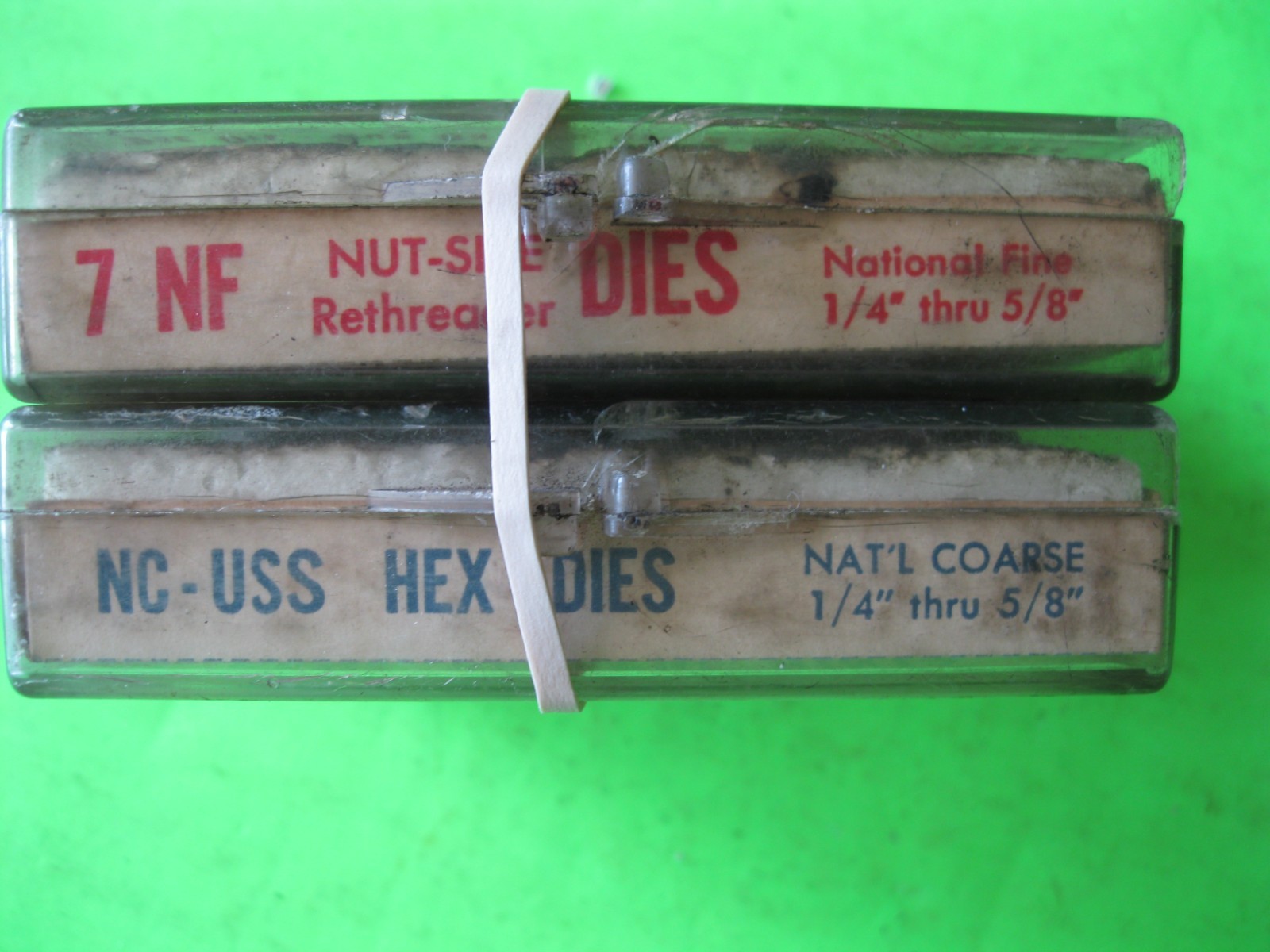 2 Boxes Cal-Van Hex Re-threader Dies NC & NF