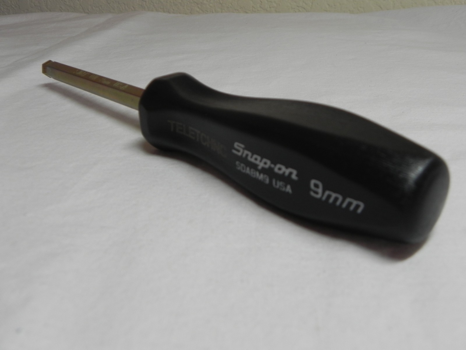 Snap-On SDABM9 9mm Ball Hex Head Driver Measuring 8-7/8» Long LOTBHHD6