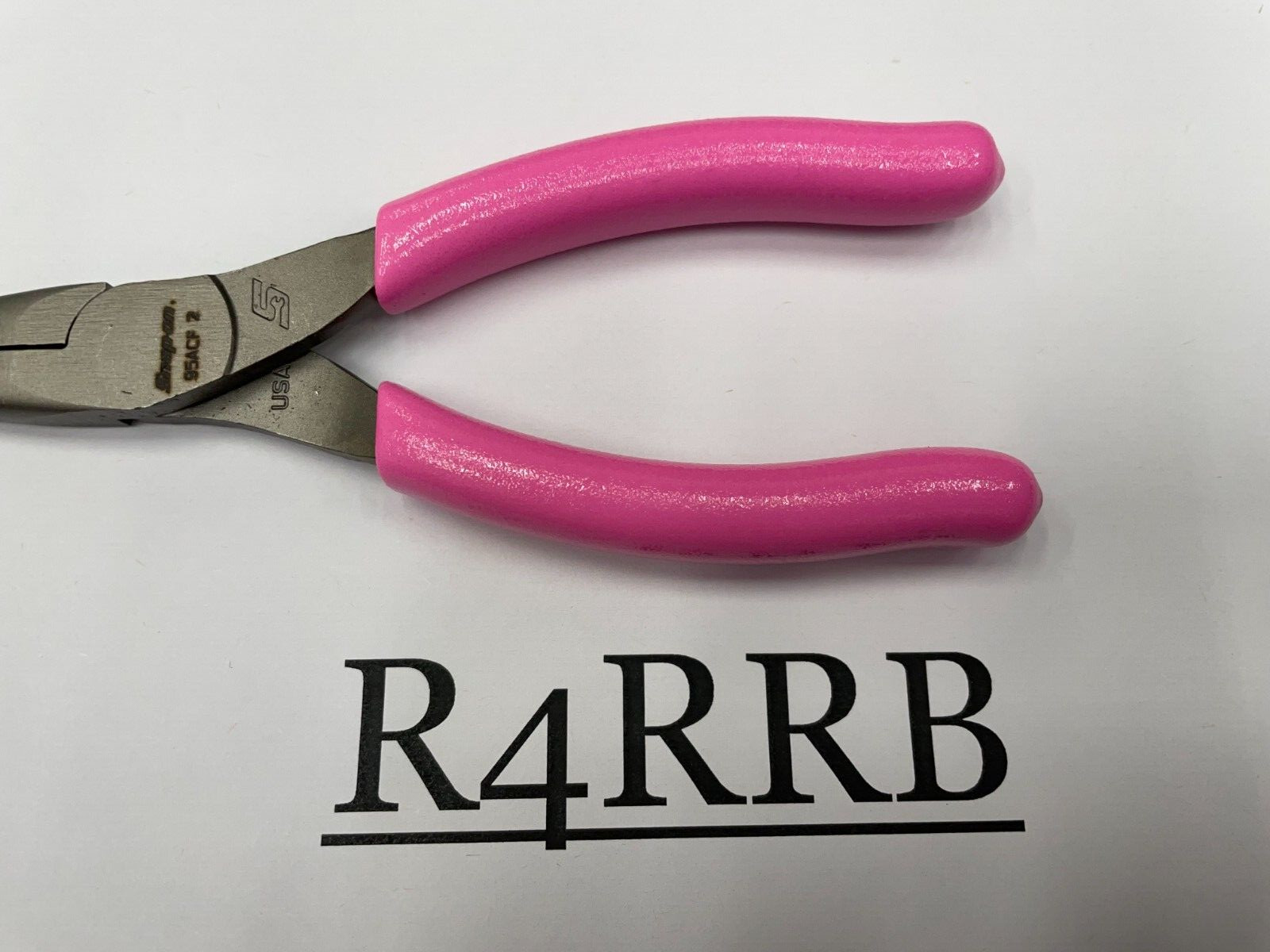 Snap-on Tools USA NEW PINK Soft Grip 6″ Talon Grip Needle Nose Pliers 95ACFP