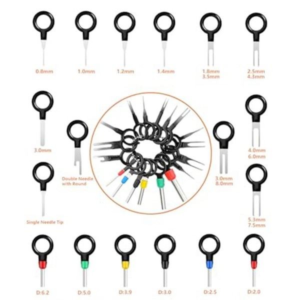 Pin Connector Wire Terminal Kit 660 Pieces with Multiple Sizes for Flexibility