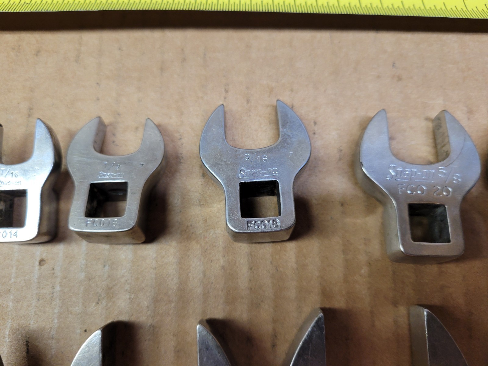 Snap-on USA 12-Piece 3/8″ Drive SAE Crow Foot Set 3/8″ – 1-1/16″