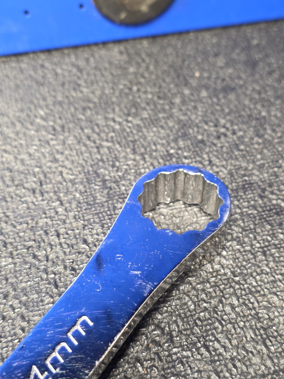Genius Tools 782224L 22mm x 24mm Extra Long 12-Point Double Box End Wrench