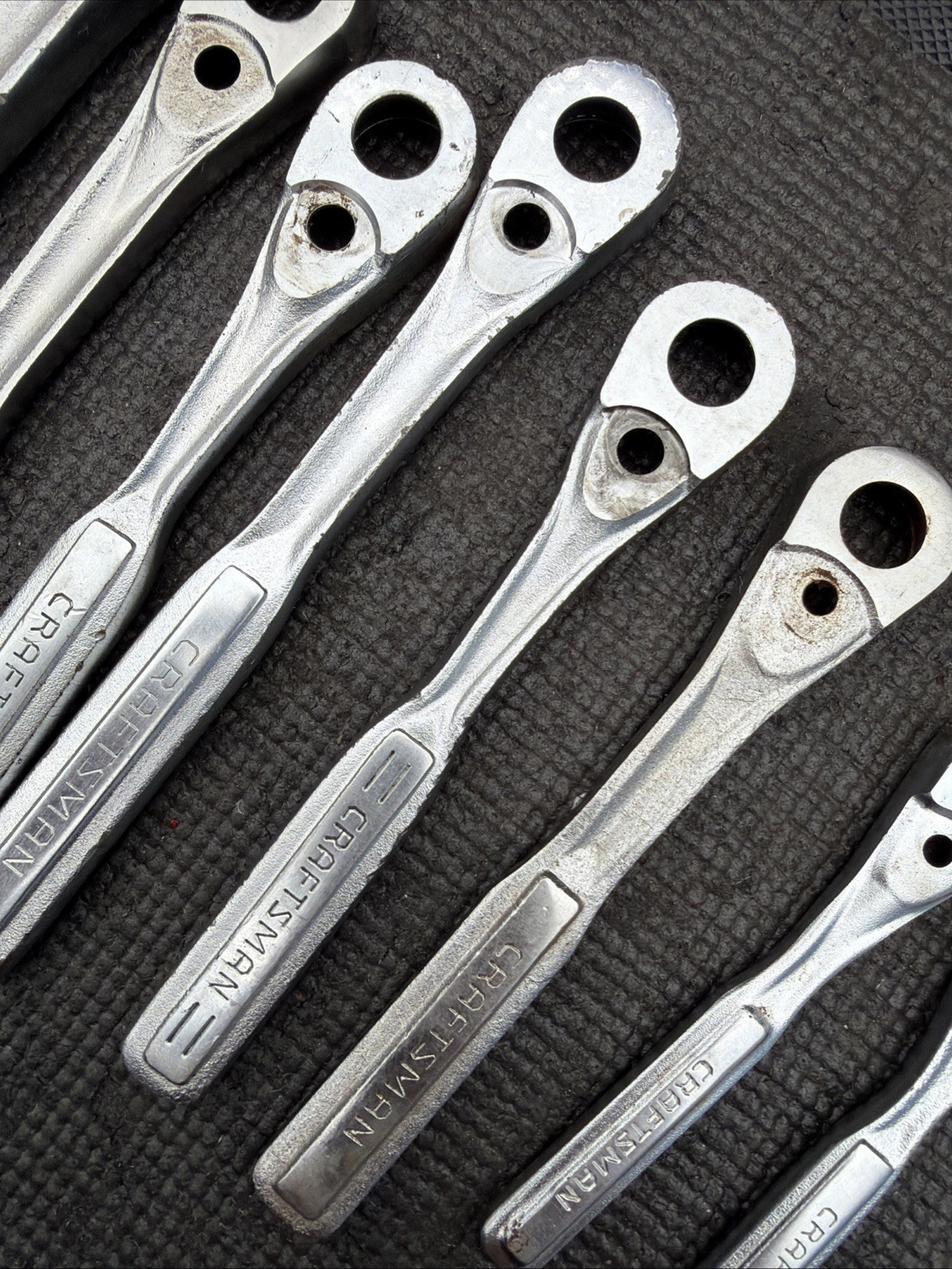 Sears Craftsman 11pc Ratchet Bodies ONLY NO GUTS 1/2,3/8” 1/4 Forgings Warranty