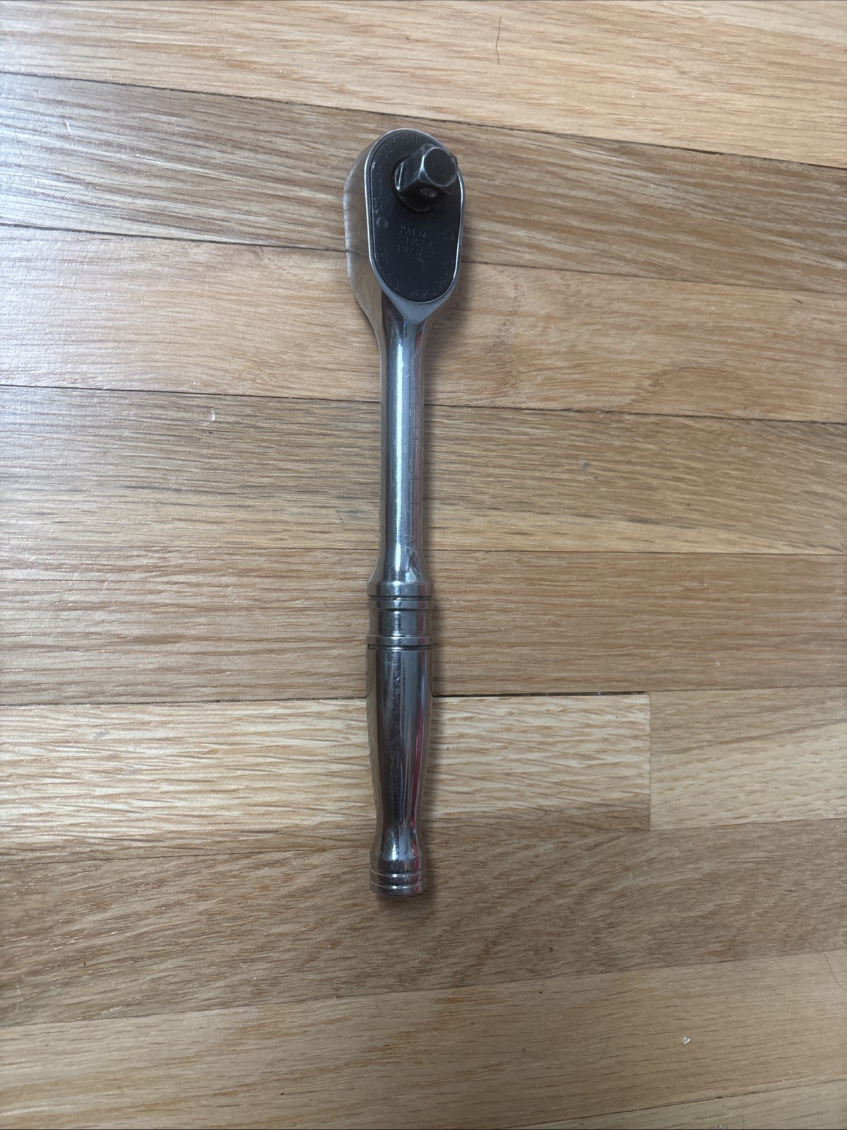 Snap-On F936 3/8″ Drive Fixed-Head Ratchet Chrome Handle USA