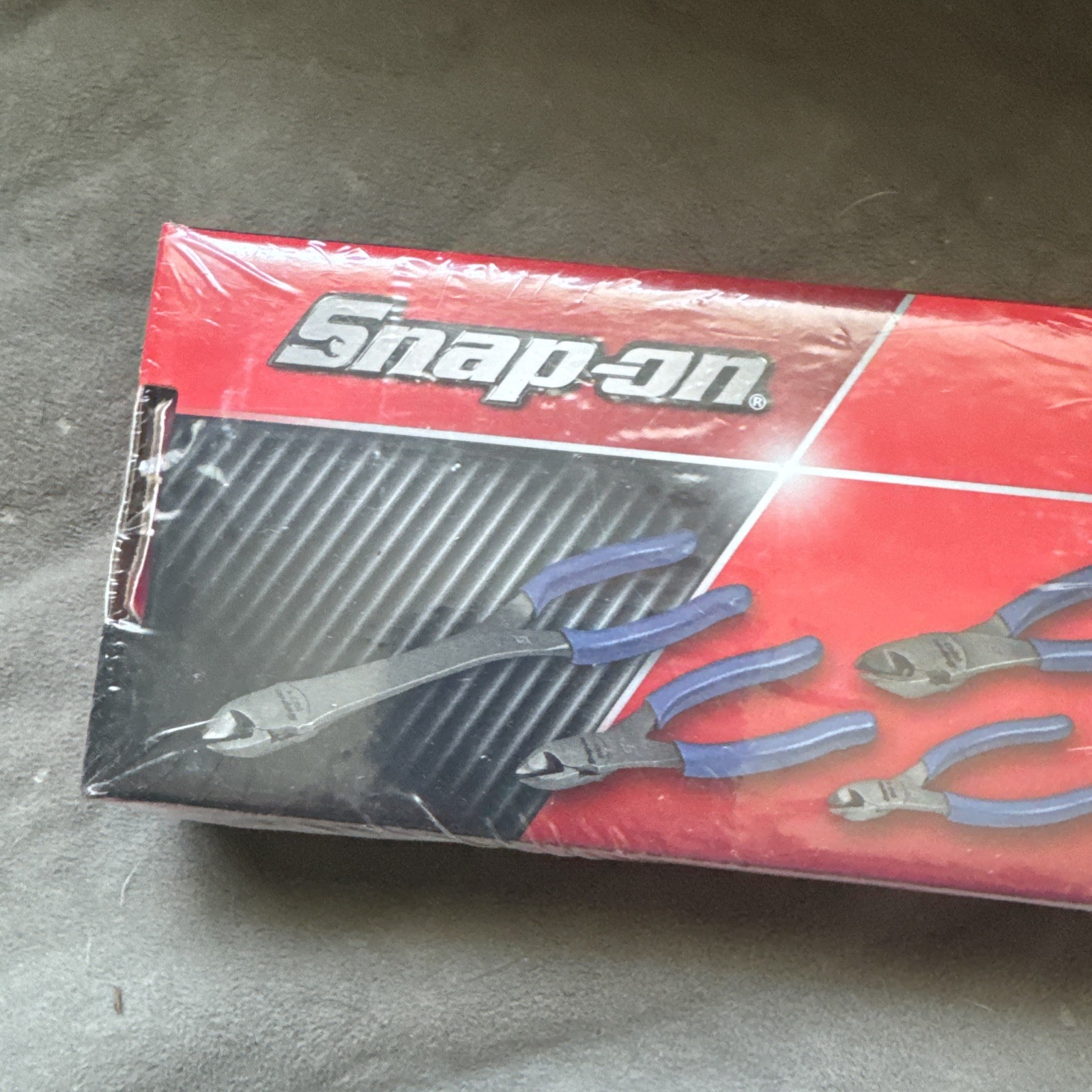 Snap-on Tools USA NEW 5pc POWER BLUE Diagonal Cutter Pliers Set CUTTER5MB