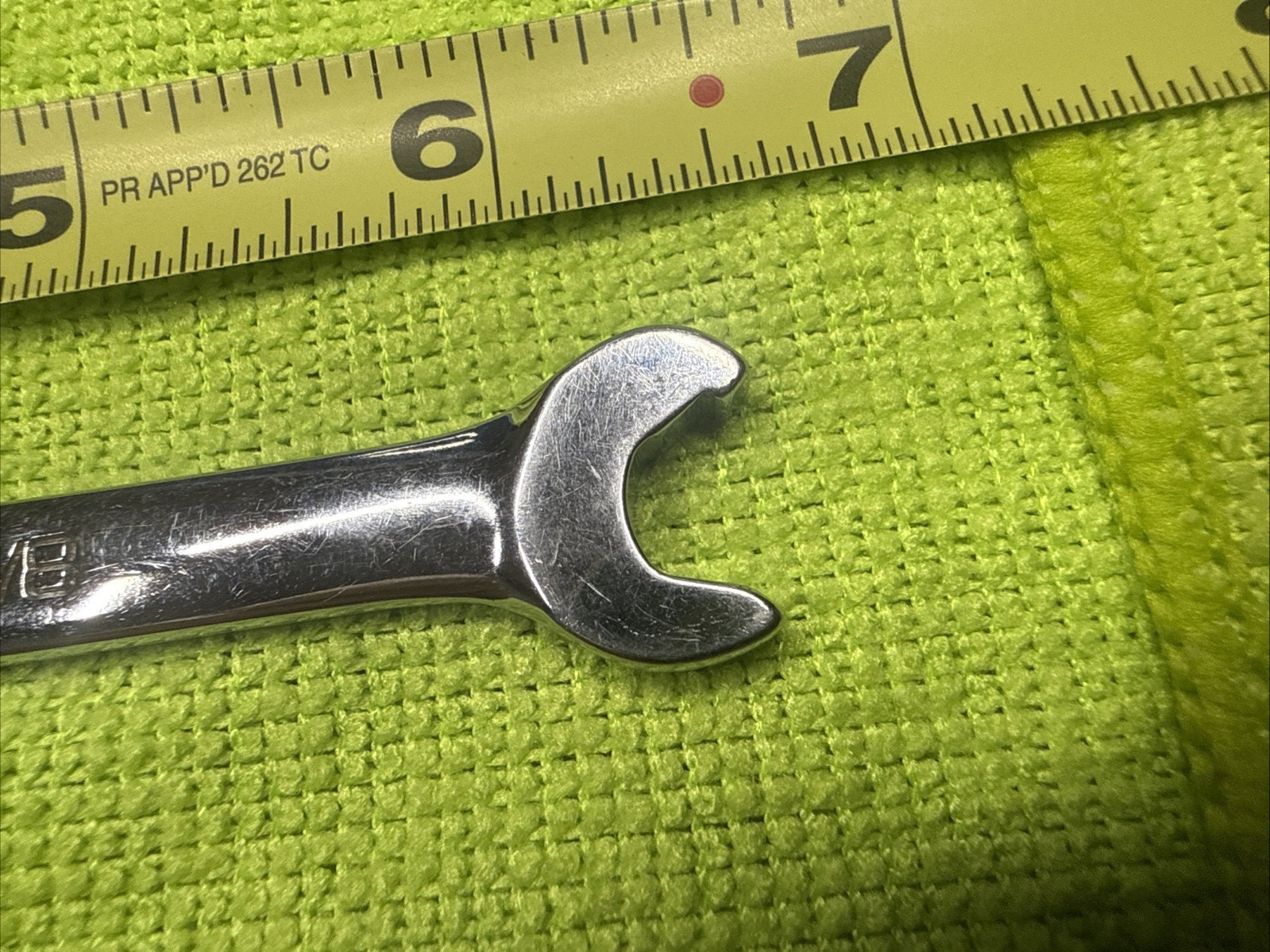 Snap on Tools Flank Drive Open End Speed Wrench 3/8 USA made