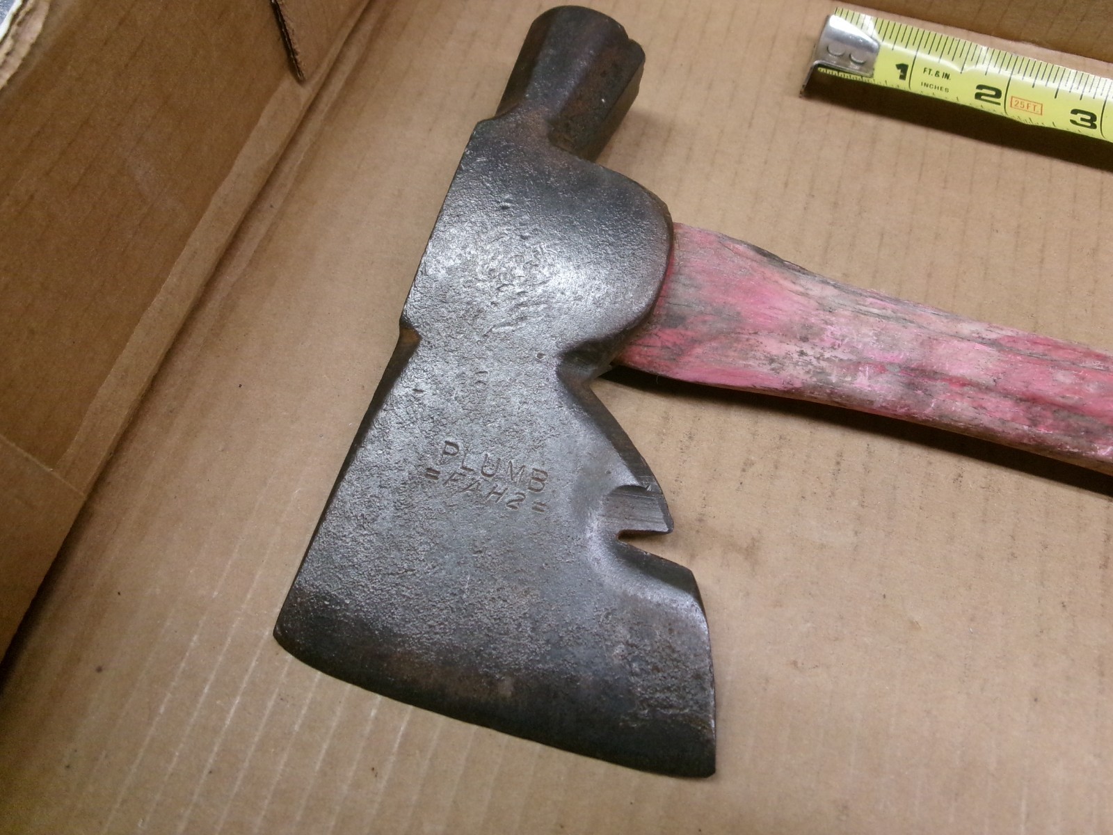 Plumb USA Hatchet Hammer with Non-Breakable Fiber-glass Handle No FAH2
