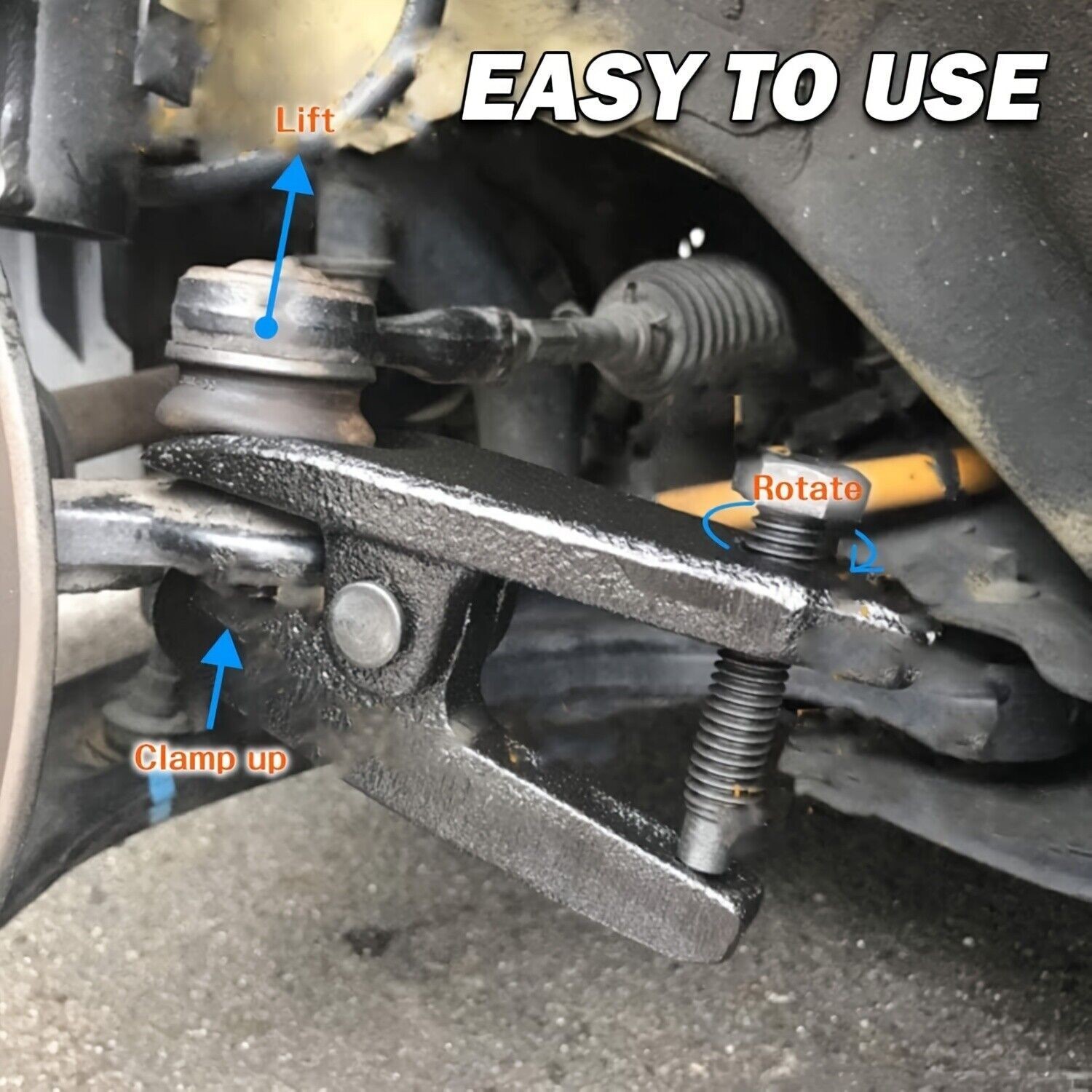 19mm Ball Joint Puller Separator Tie Rod End Remover Removal Tool Universal Tool