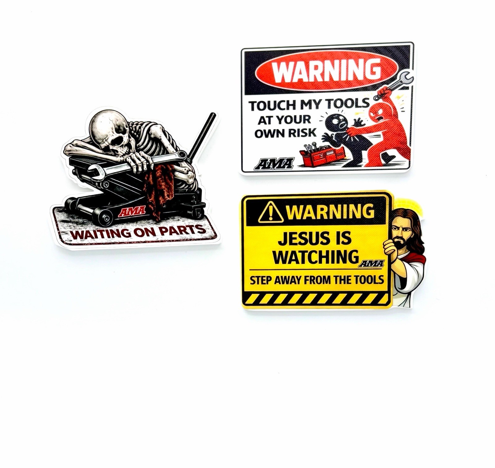 AMA Magnetic Tool box Emblems