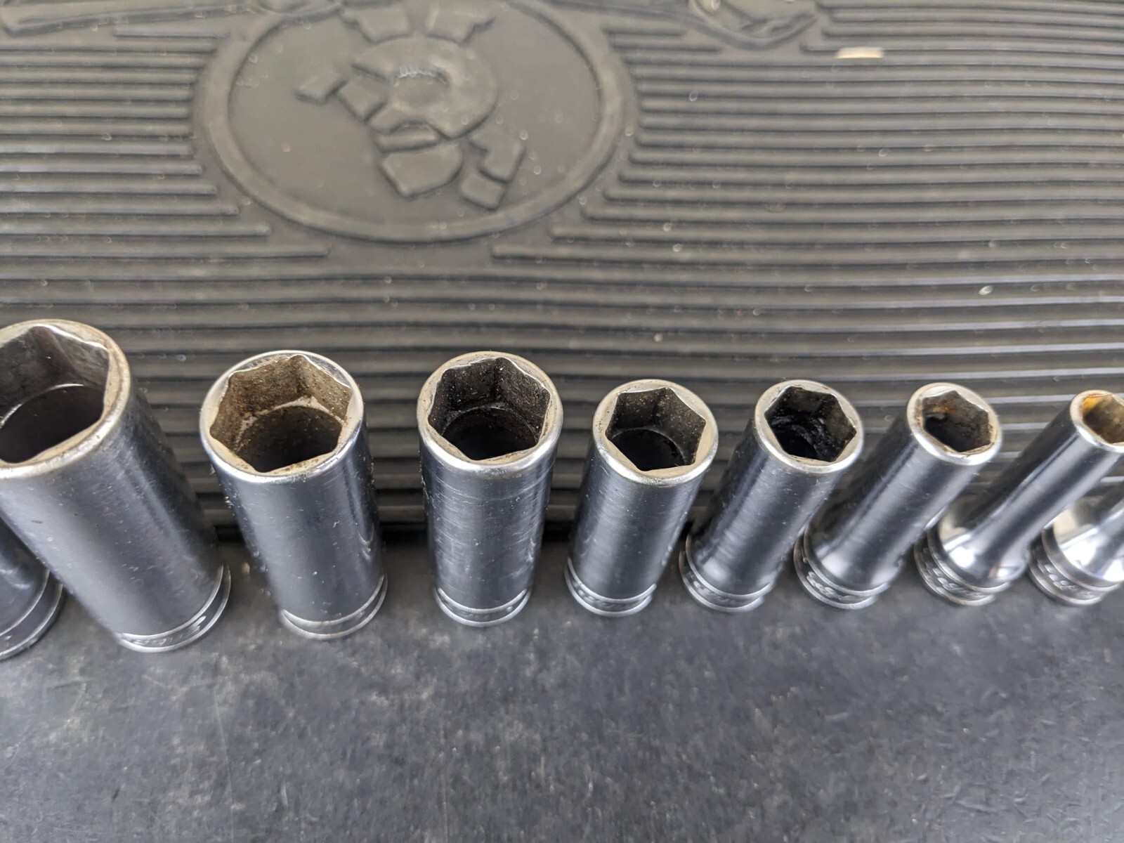 #bg224 Snap on Tools 211SFSY 3/8″ Drive Deep Chrome Socket Set Socket Set