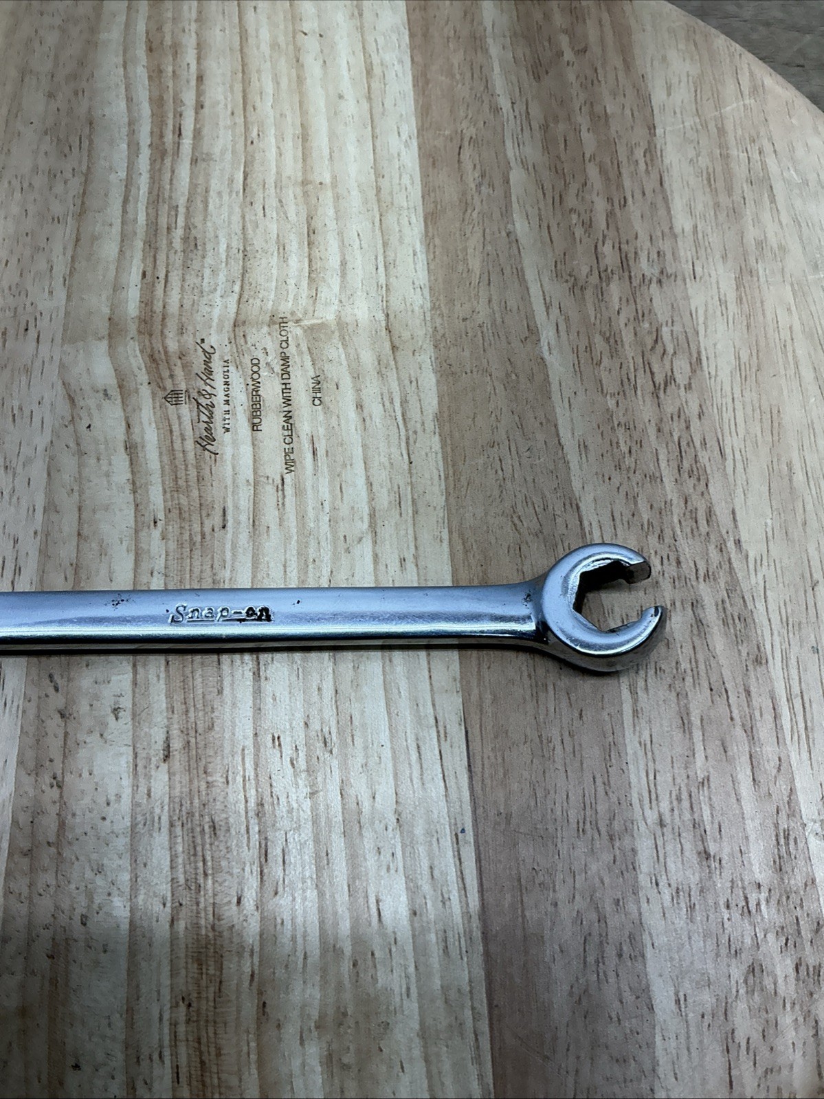 Snap-on Tools RXS14 7/16″ Flare Nut Line Wrench/Open End Combination 6 Point (D)