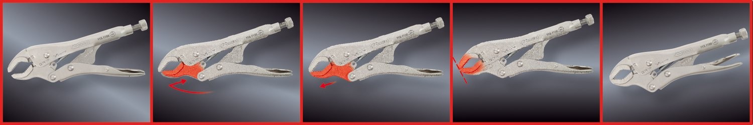 115.1196 Grip Pliers 7″ GRIP Xtreme