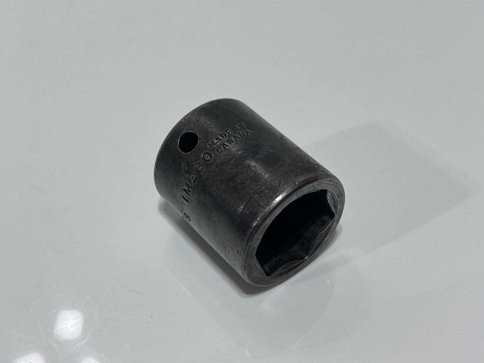 Snap-On Tools CANADA Rare IM280 7/8″ Shallow Impact Socket, 1/2″ Drive, 6 Point