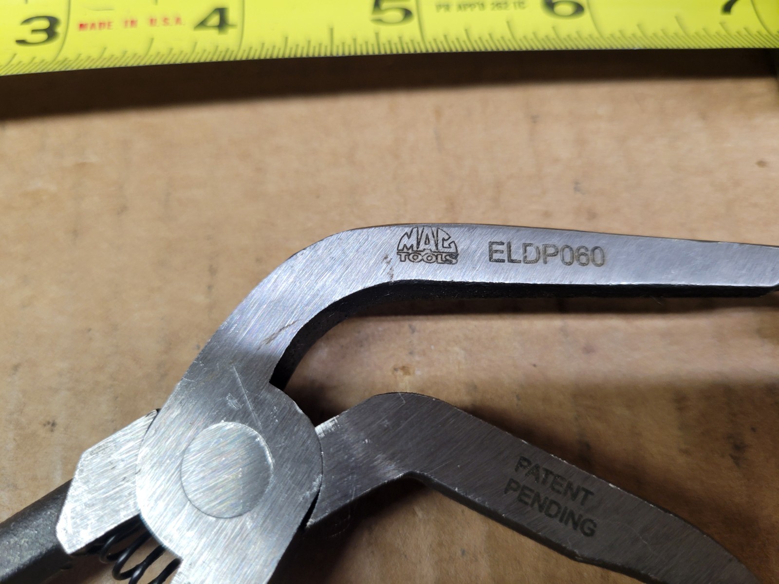 Mac Tools 60 Degree Electrical Disconnect Pliers No ELDP060