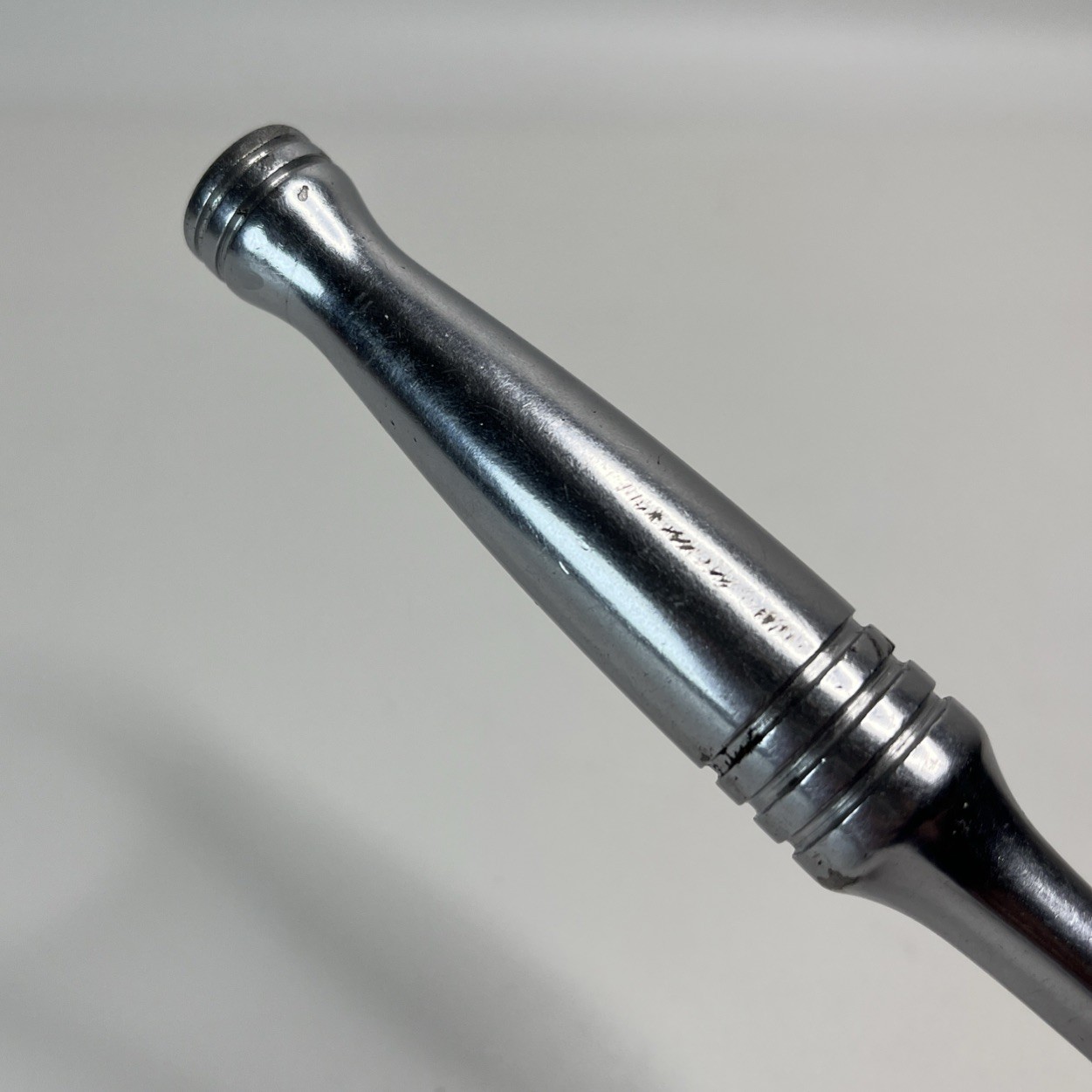Snap On 3/8” Drive Standard Handle Fixed Head Chrome Ratchet F71C — Lot 3711