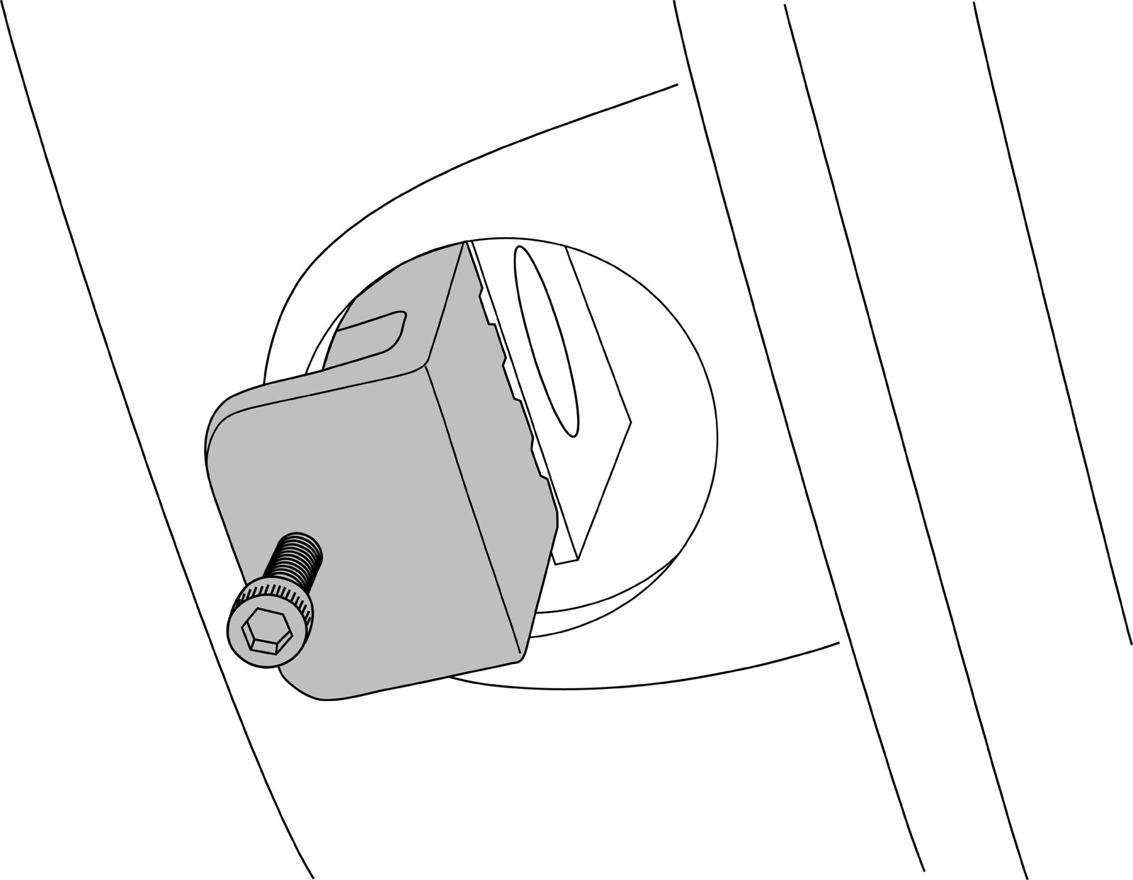 Flywheel Locking Tool for 6.6L Duramax Diesel Engines
