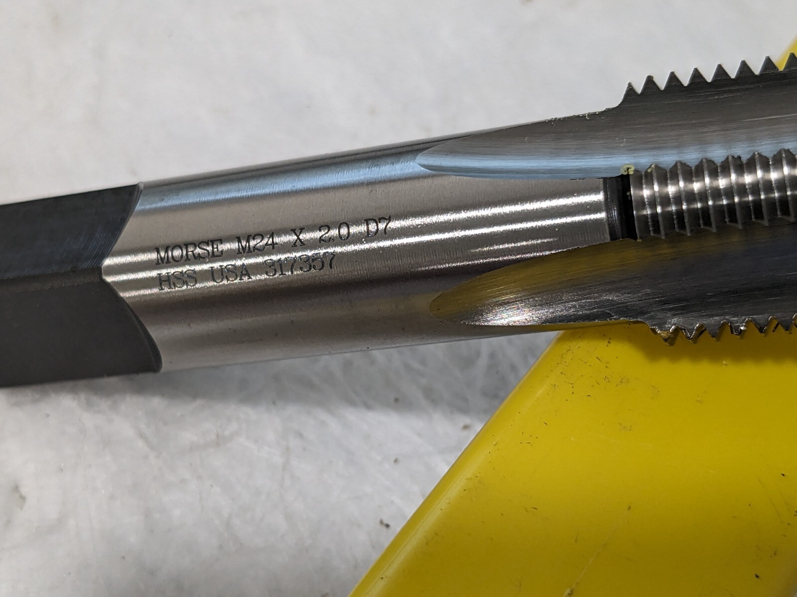 morse tools M24–2MM D7 4FL HSS HAND TAP MT3838029