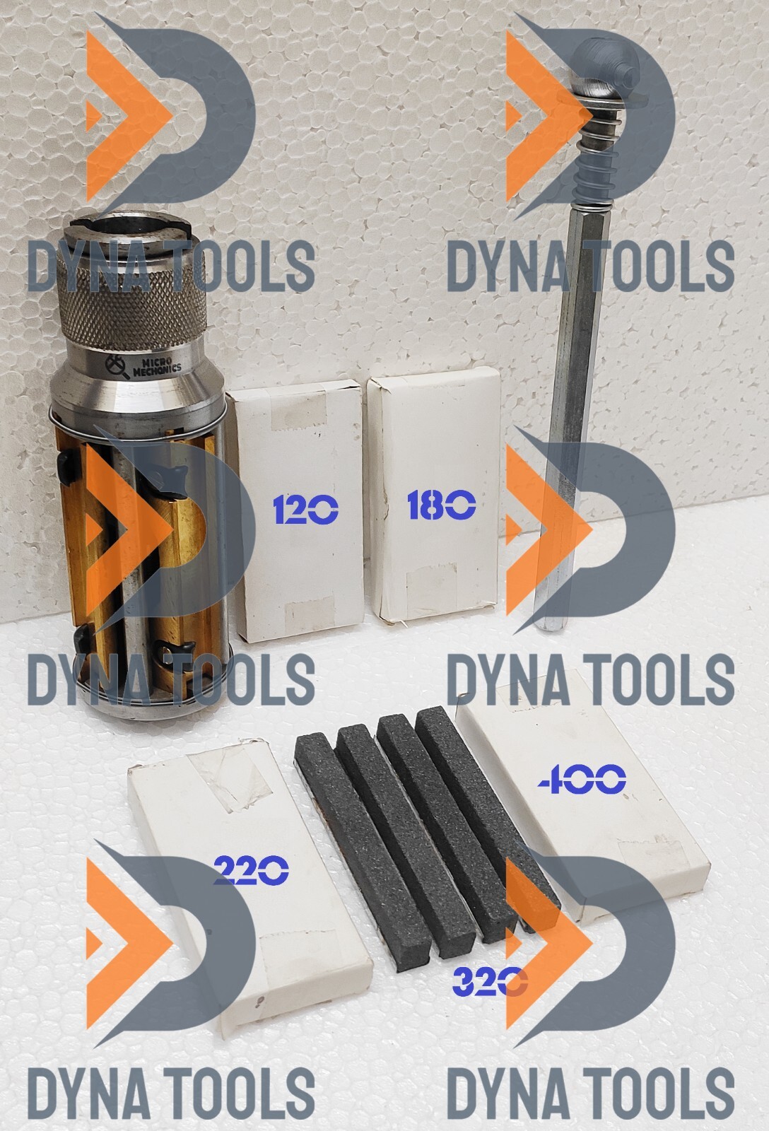 New Cylinder Engine Hone Kit 45 TO 65MM Honing Machine + 5 Set Of Stones