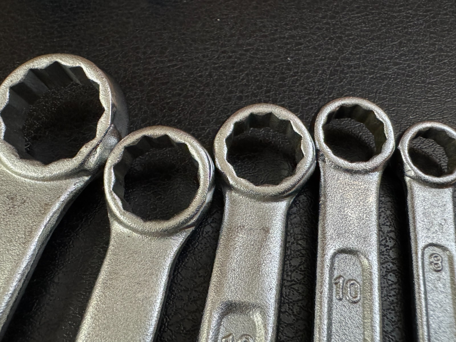 Gedore No. 14 Metric Combination Wrench Set 8 10 12 13 17mm Auto Kit w/ Tray