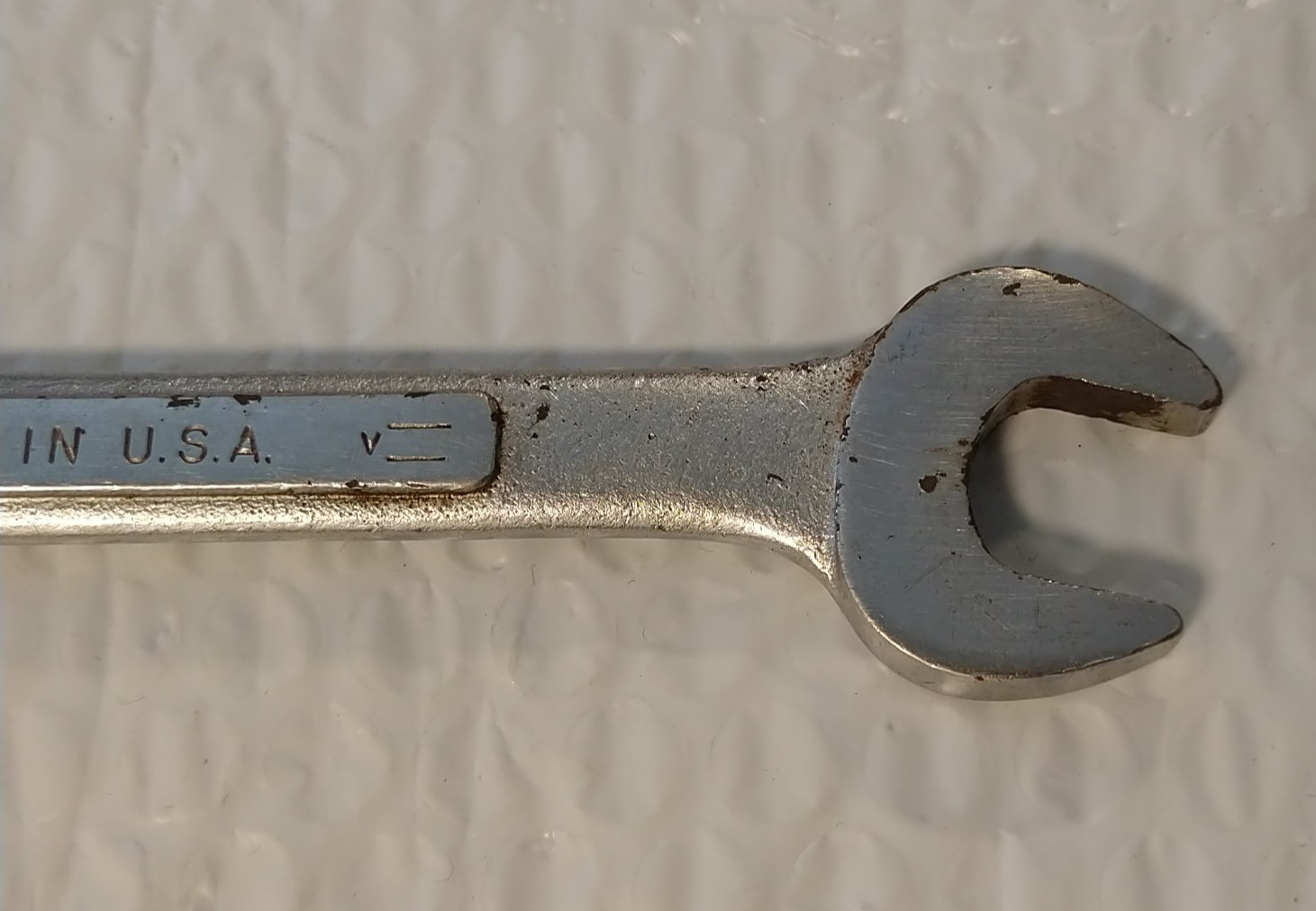 CRAFTSMAN TOOLS USA V, 5/8″ COMBINATION WRENCH, 7.75″ LONG, 12 POINT.