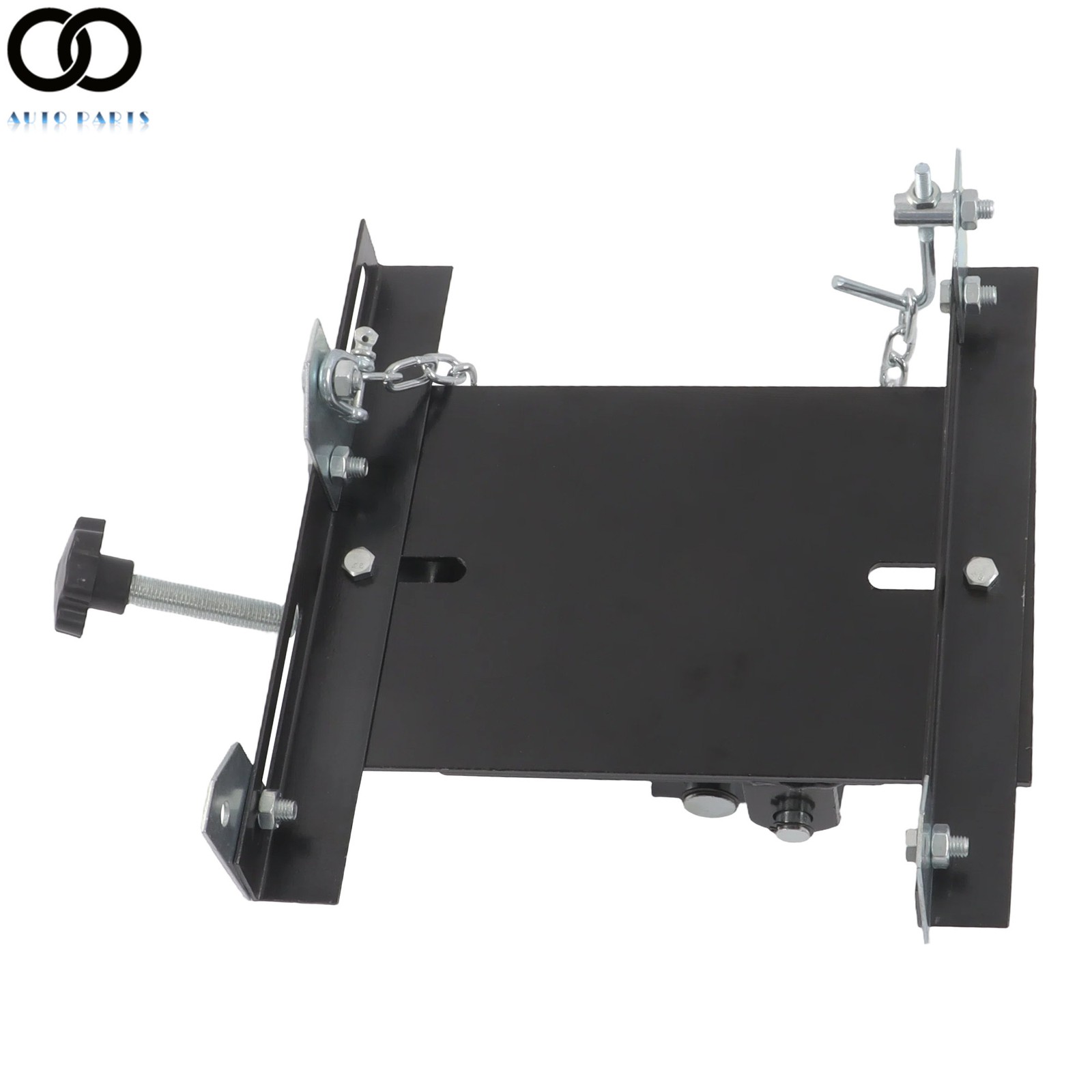 For Vehicle Repairs 1/2 Ton High Capacity Transmission Floor Jack Adapter Black