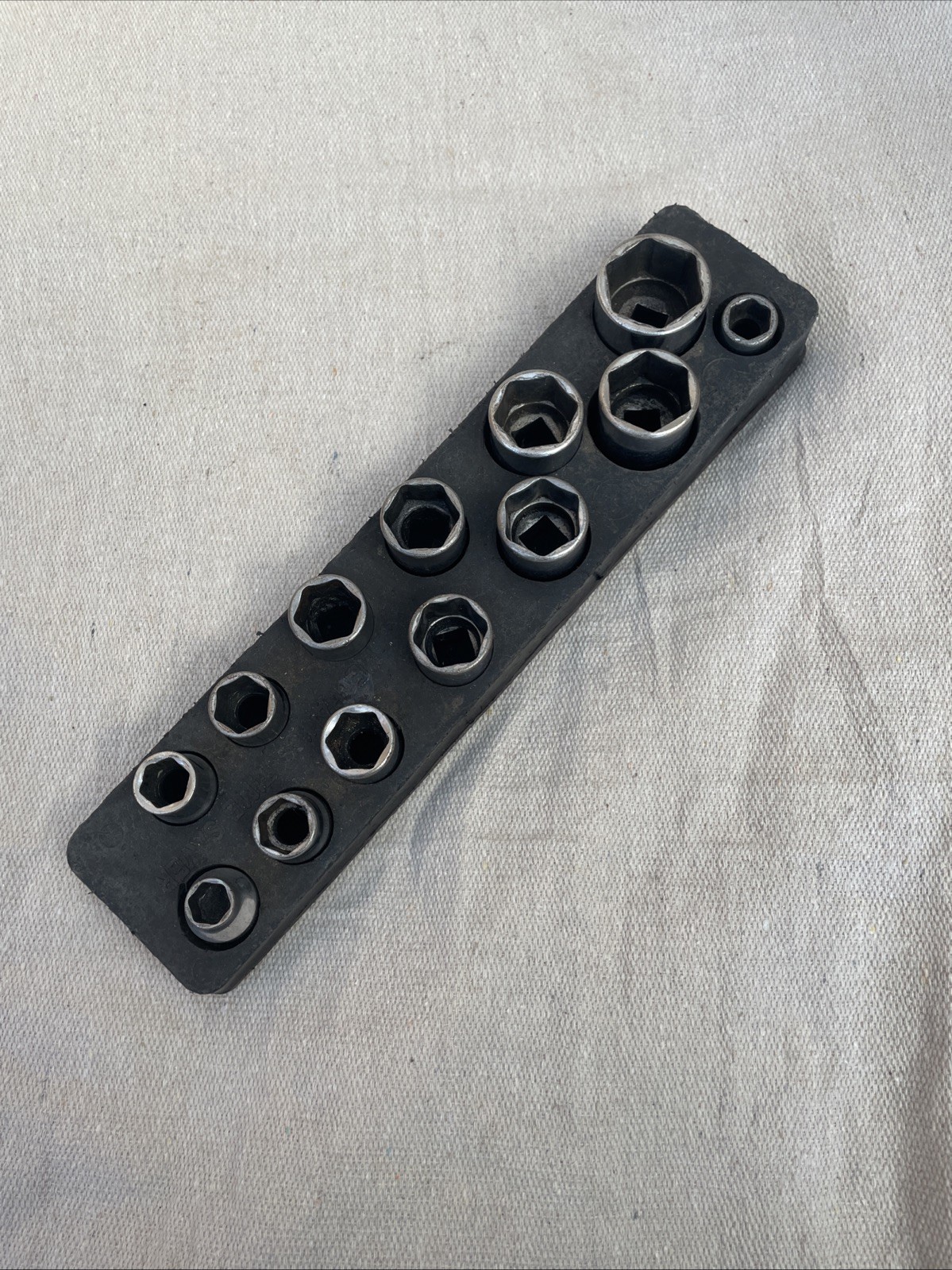 SNAP-ON 8-19mm 14 Piece 3/8″ Drive 6-Point Shallow Socket SET USA