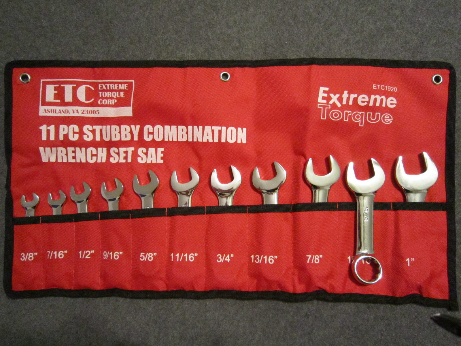 Box Deal Extreme Torque 6 Wrench Set SAE Metric Angle Stubby Extra Long ETC