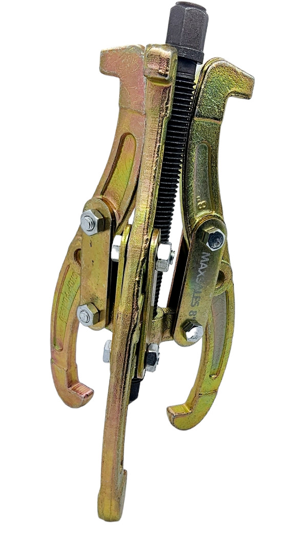 5Pc Mechanic Gear Puller 3 Jaw Set 3″ 4″ 6″ 8″ 10″ Gear Pulley Bearing Puller