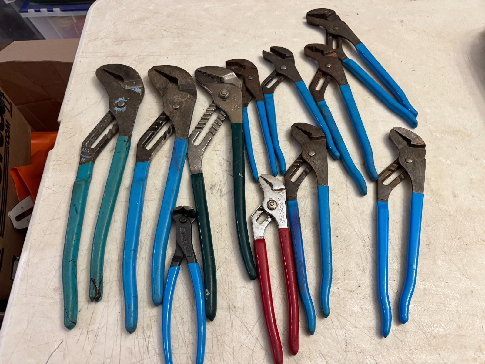 CHAN NEL LOCK 460 440 430 Mixed 11 Pc Pliers Bundle