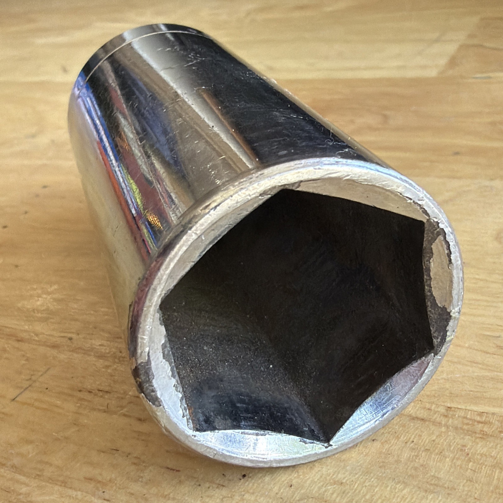 Craftsman 1-1/8″ Deep Socket 1/2″ Drive 6 Point G Series 47593 Made in USA