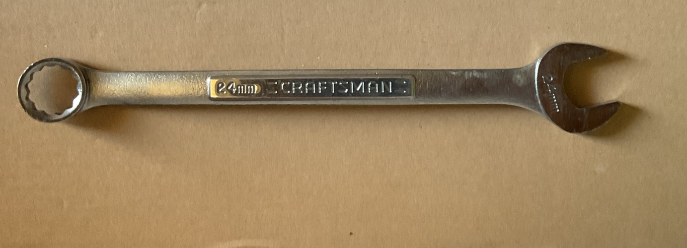 Craftsman USA 24 MM 12-Point Combination Wrench No 42923