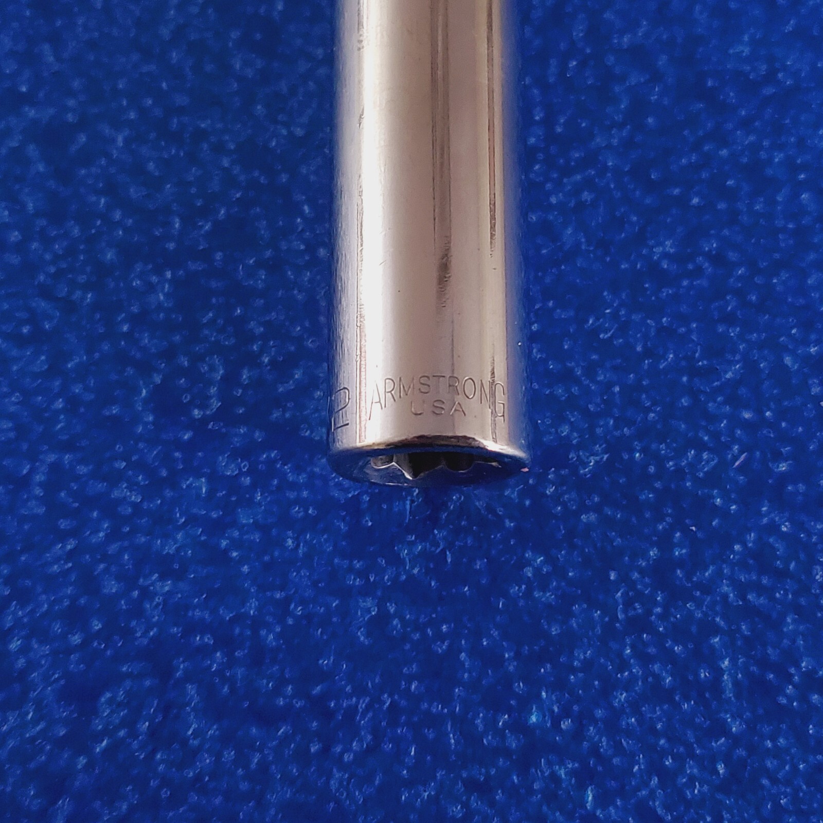 1/2″ ARMSTRONG USA DEEP 3/8″ DR 12pt SOCKET HAND TOOL FREE SHIPPING LOT