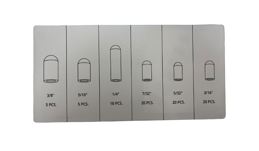 80PC VACUUM CAP ASSORTMENT