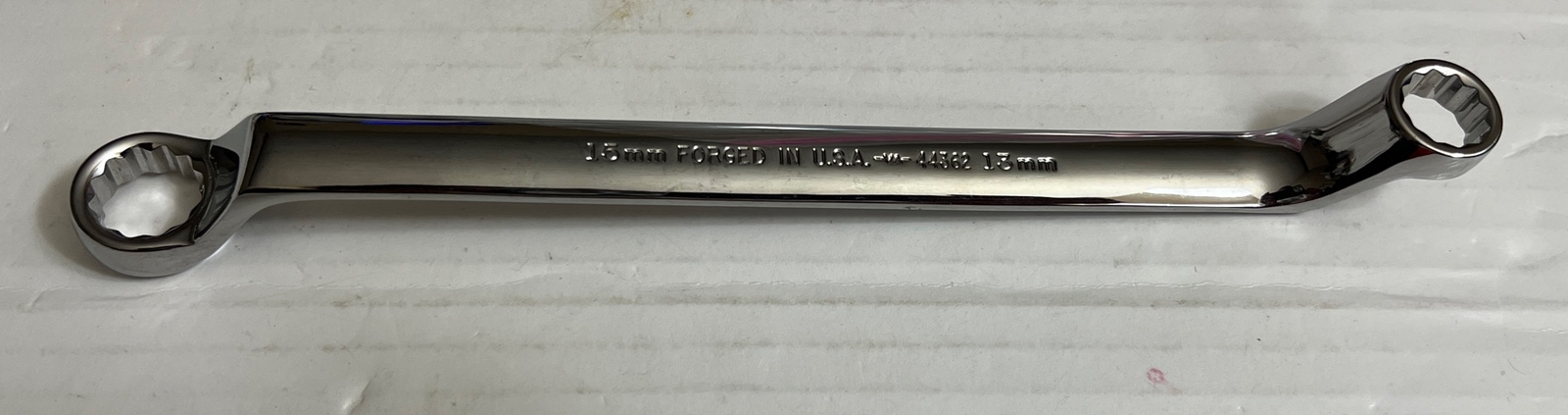 Craftsman -VɅ- Series 44362 13mm x 15mm Deep Offset Box-End Wrench USA