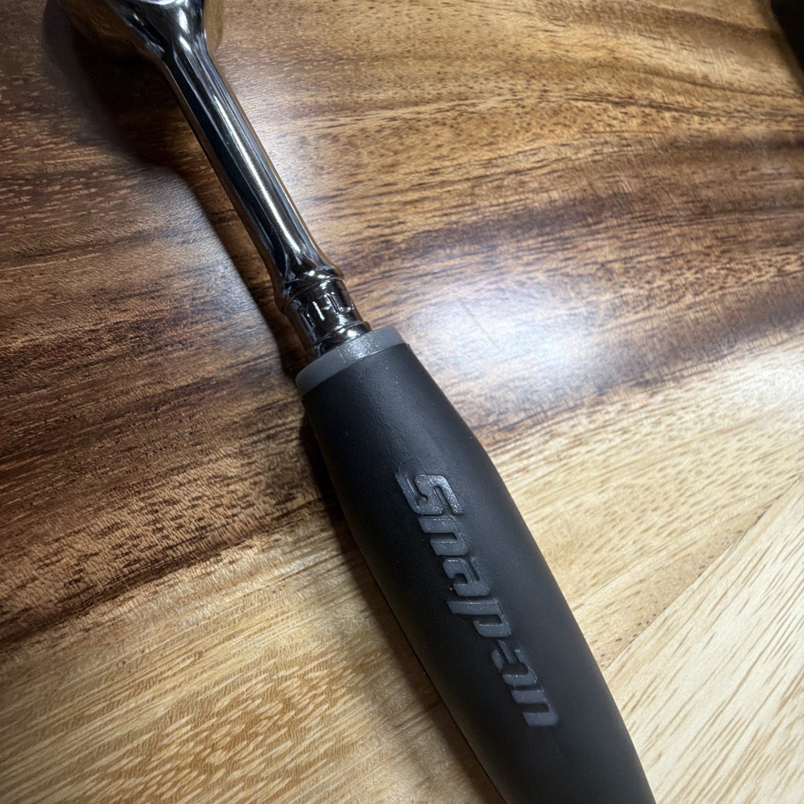 New Snap On THL72 1/4″ DARK TITANIUM Soft Handle Ratchet – Free Shipping